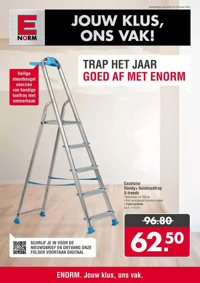Topaanbiedingen voor alle koopjesjagers van 11 januari tot 8 februari 2025 - Folder pagina 1