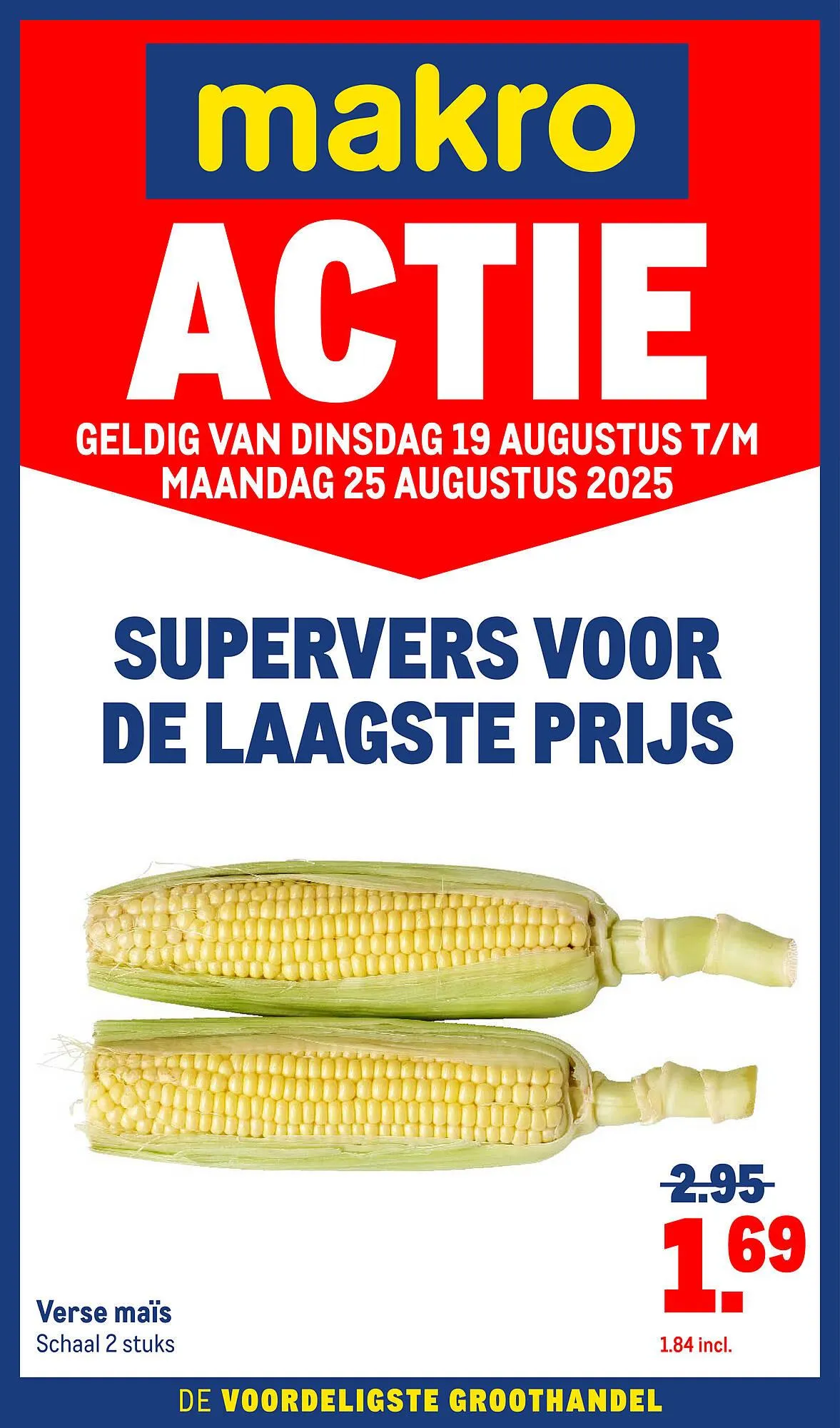 Makro folder van 19 augustus tot 25 augustus 2025 - Folder pagina 1