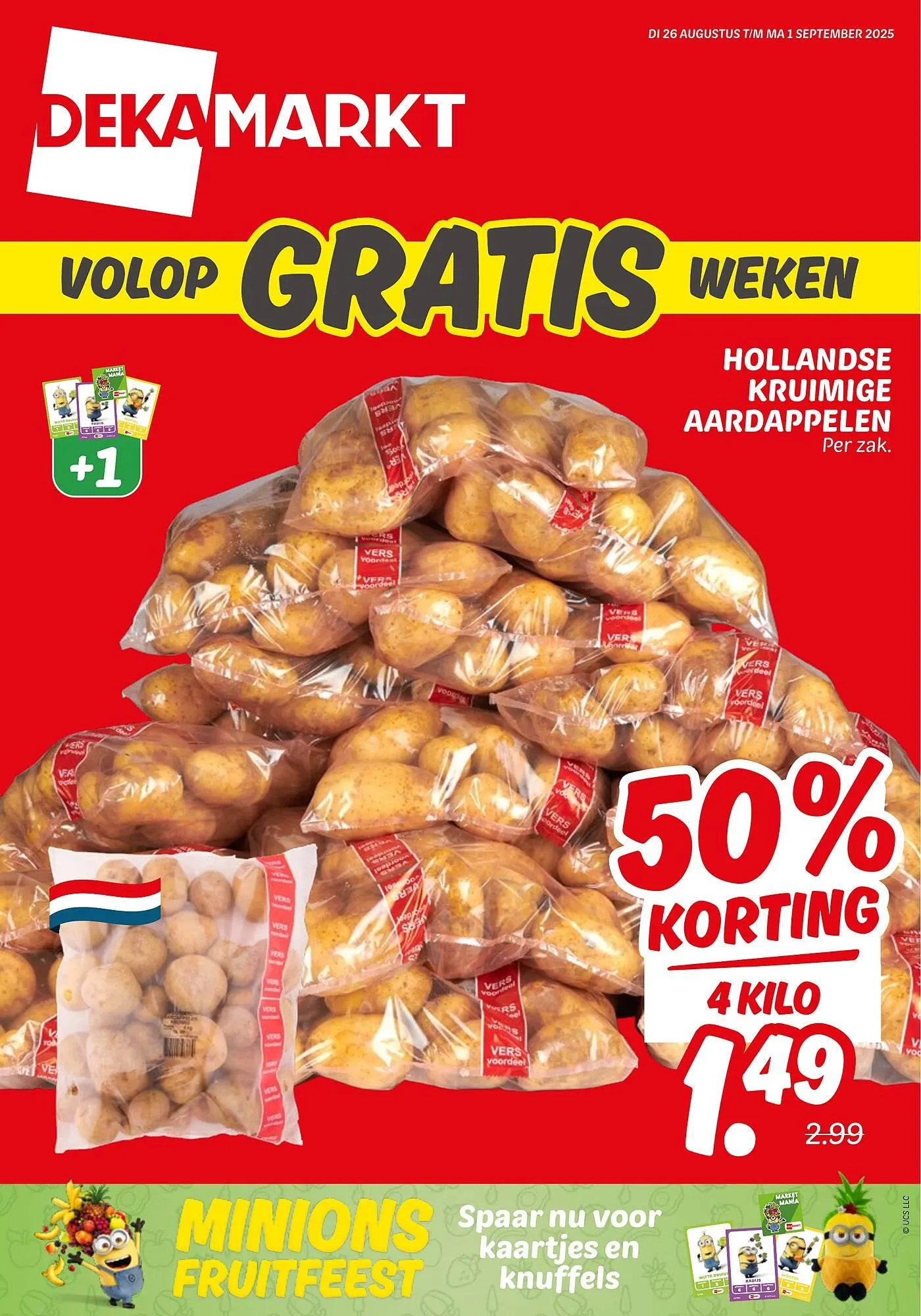 Dekamarkt folder van 26 augustus tot 1 september 2025 - Folder pagina 1