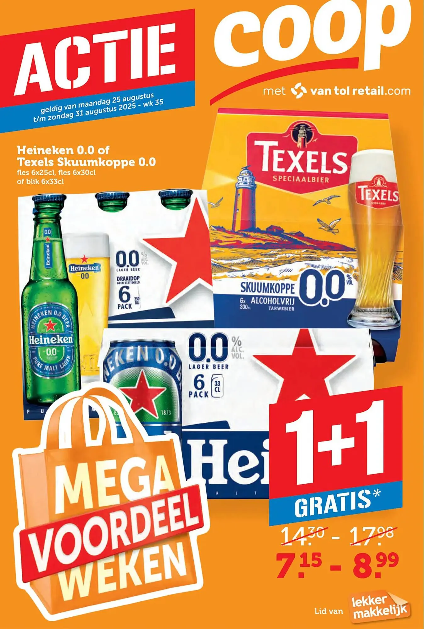 Coop folder van 25 augustus tot 31 augustus 2025 - Folder pagina 1