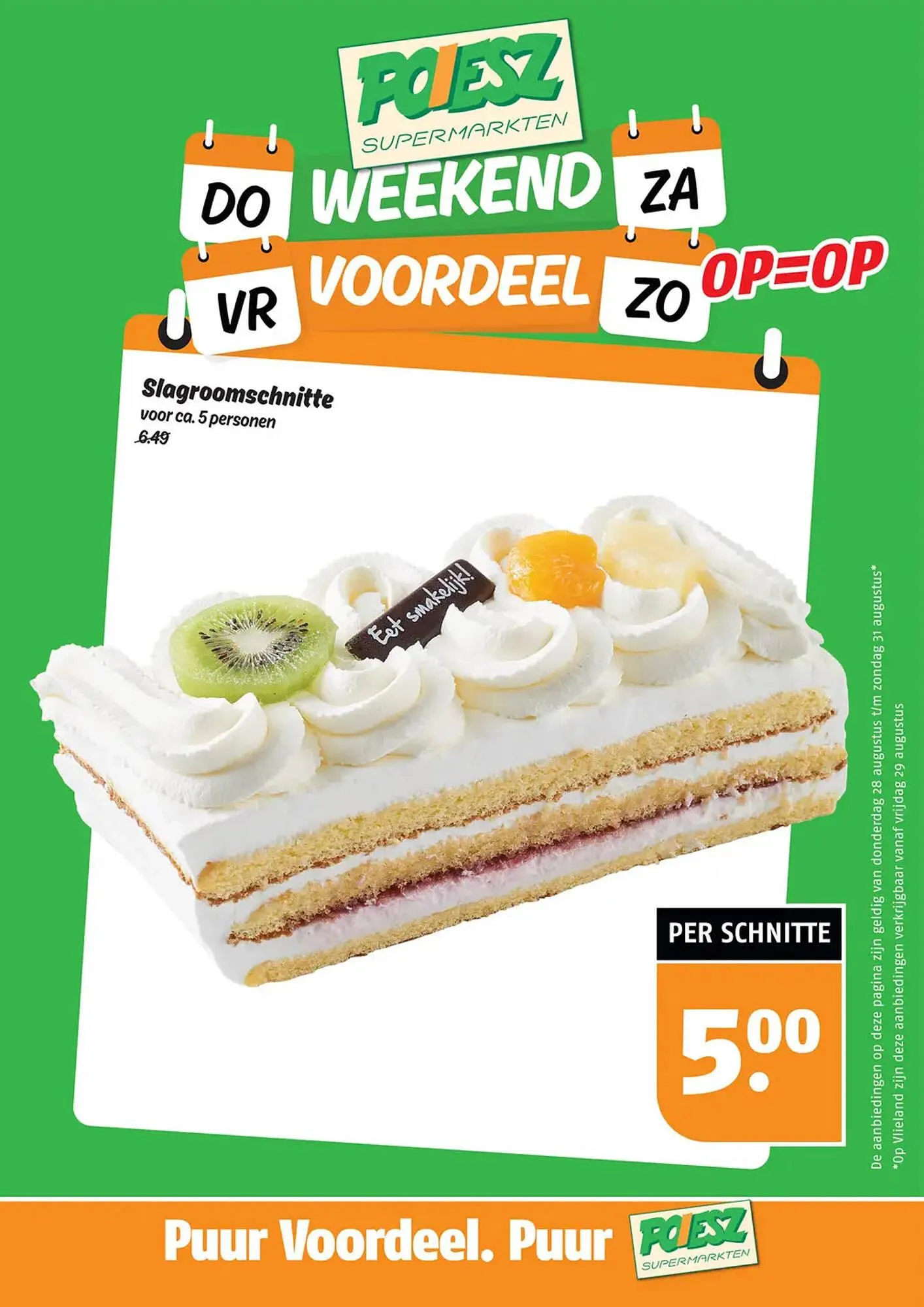 Poiesz folder van 28 augustus tot 31 augustus 2025 - Folder pagina 1