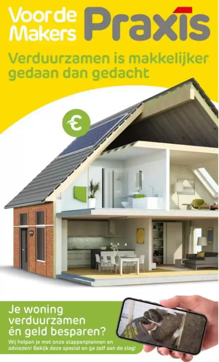 Verduurzamen is makkelijker gedaan dan gedacht van 18 december tot 31 januari 2025 - Folder pagina 1
