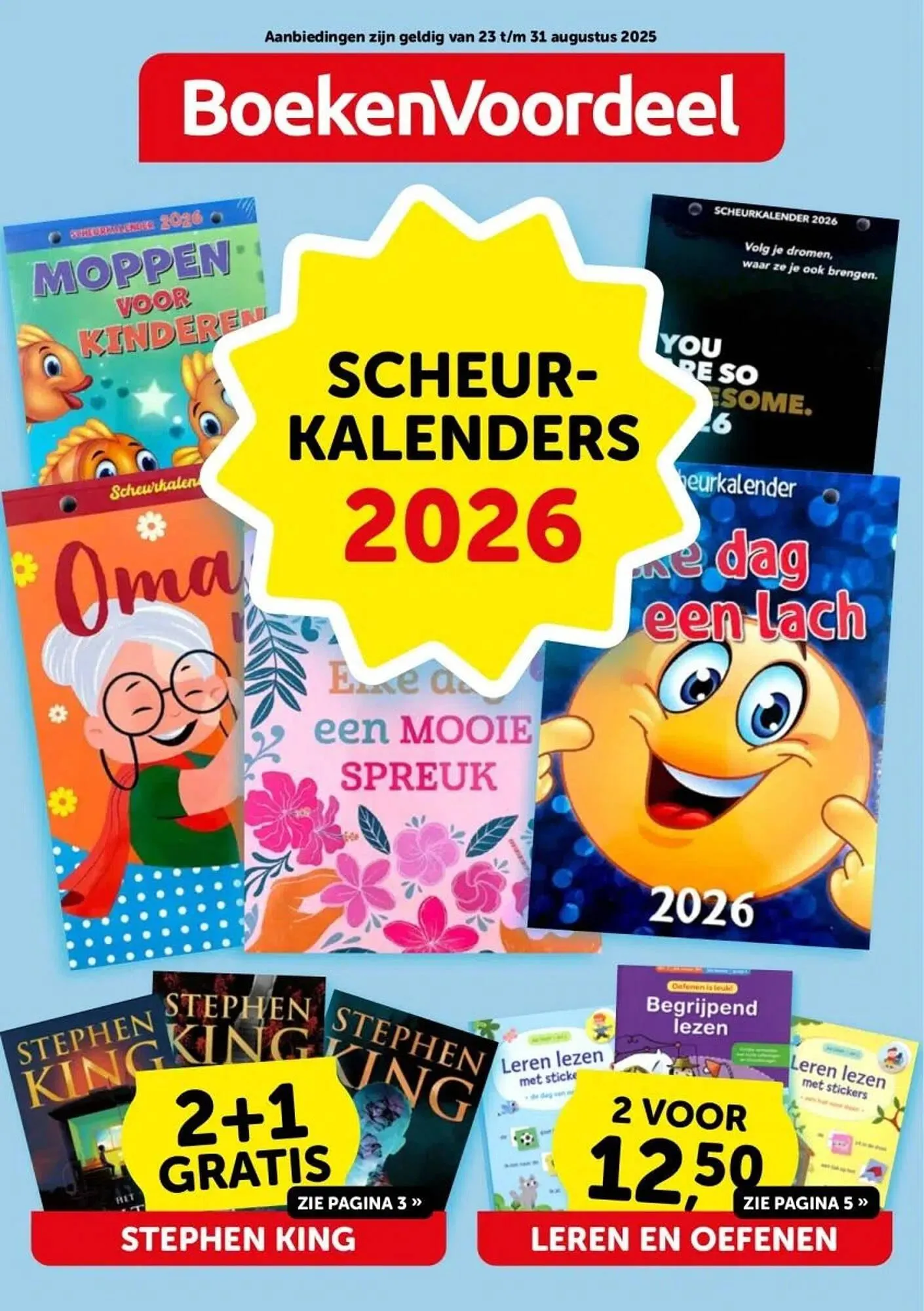 Boekenvoordeel folder - 1