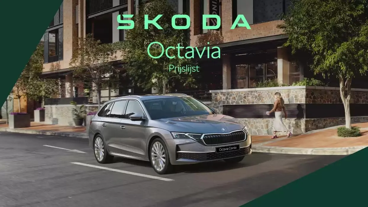 Škoda Octavia (Combi) prijslijst per 6 september 2024 van 22 oktober tot 22 oktober 2025 - Folder pagina 1