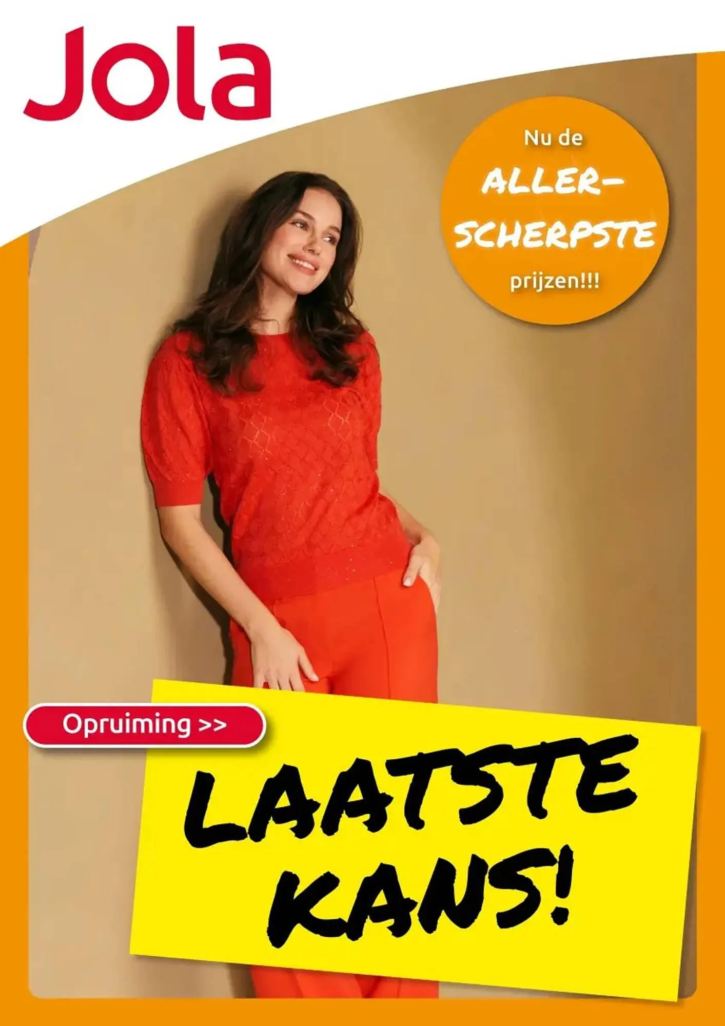 Jola Mode folder van 24 augustus tot 31 augustus 2025 - Folder pagina 1