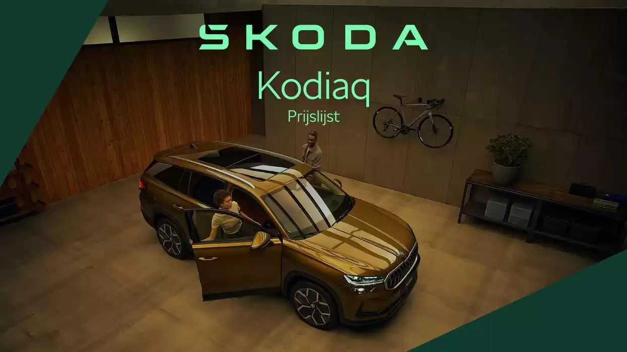 Škoda Kodiaq prijslijst per 4 november 2024 van 9 november tot 9 november 2025 - Folder pagina 1