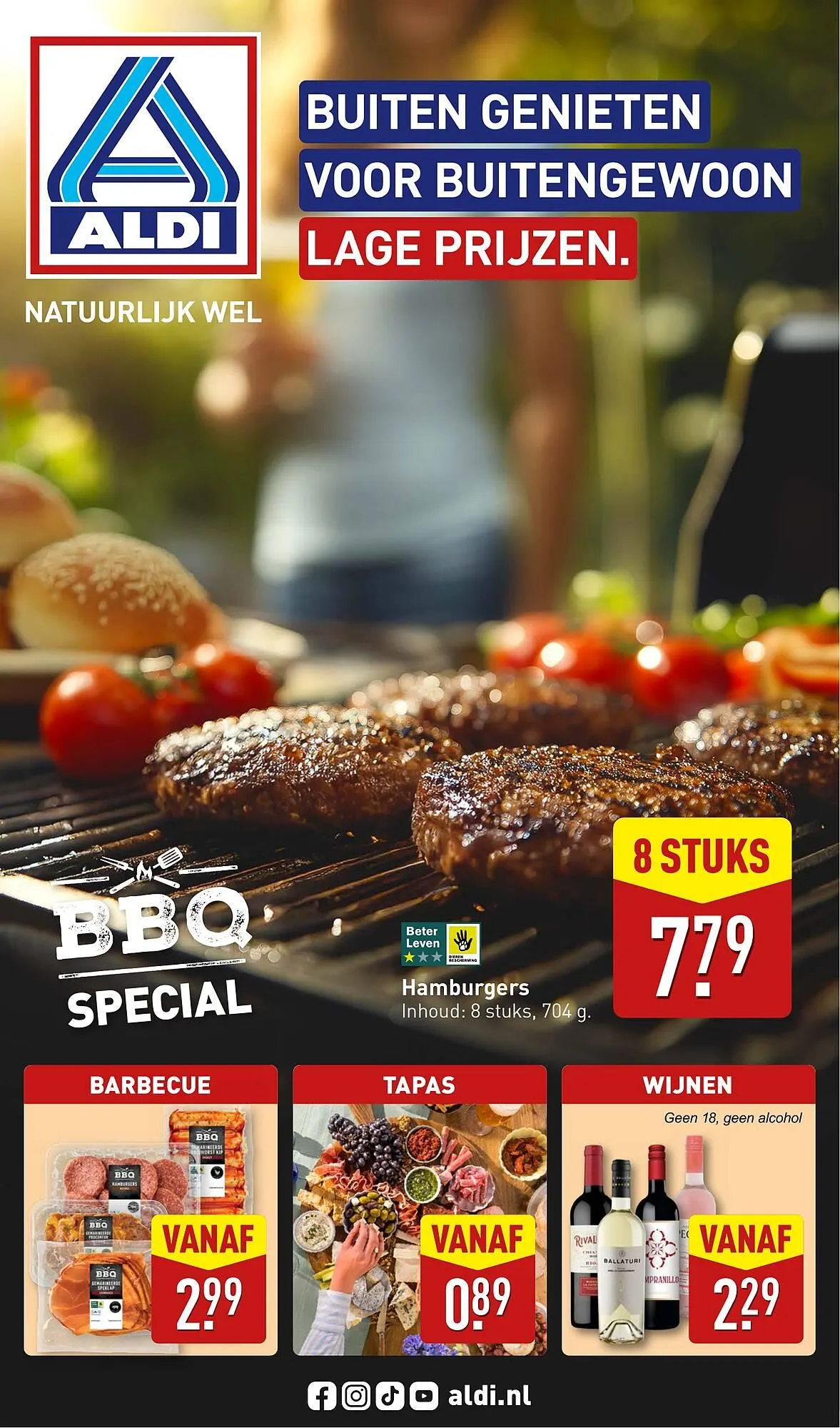 ALDI BBQ folder van 23 juni tot 31 augustus 2025 - Folder pagina 1