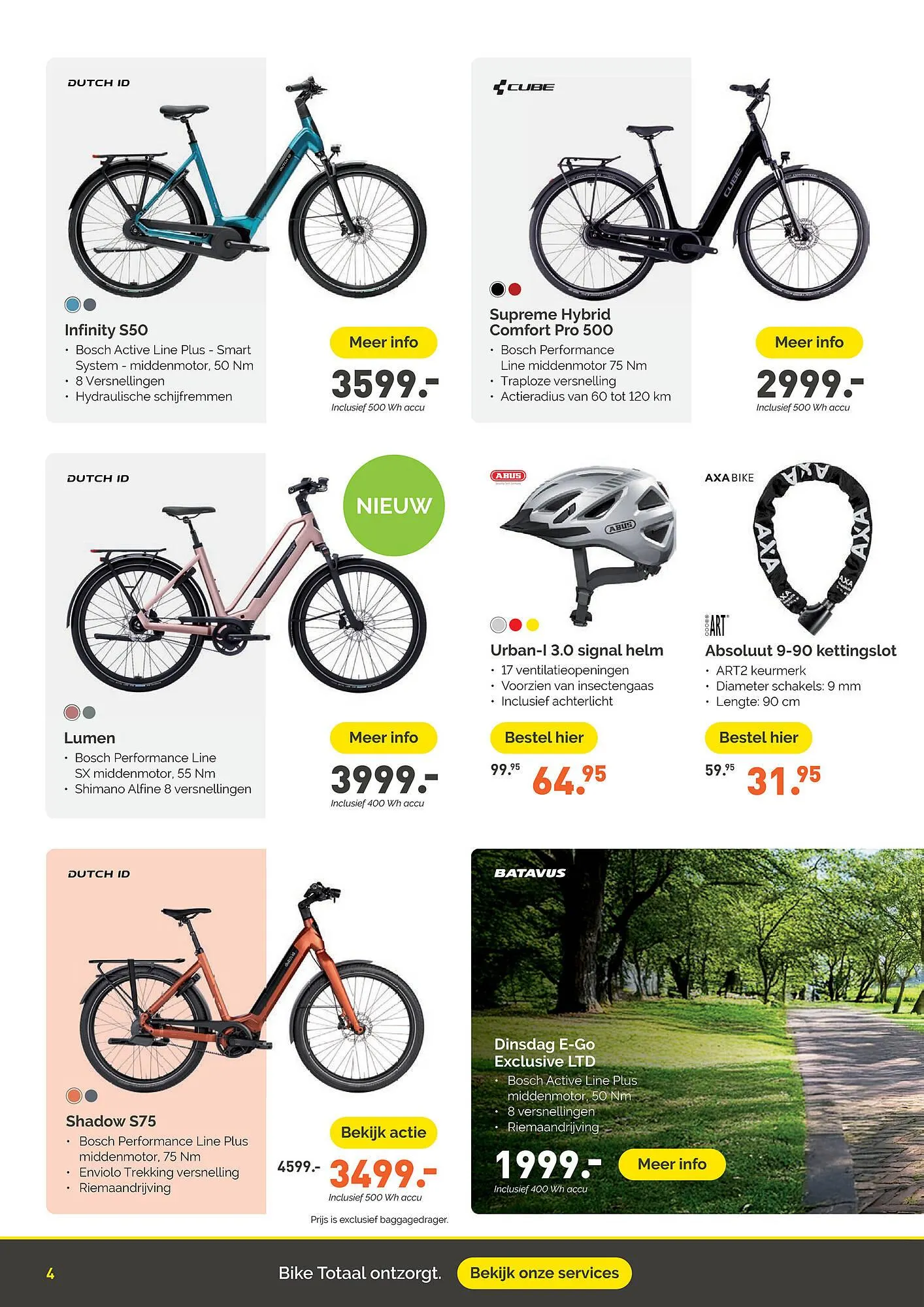 Bike Totaal folder van 19 augustus tot 30 september 2025 - Folder pagina 4