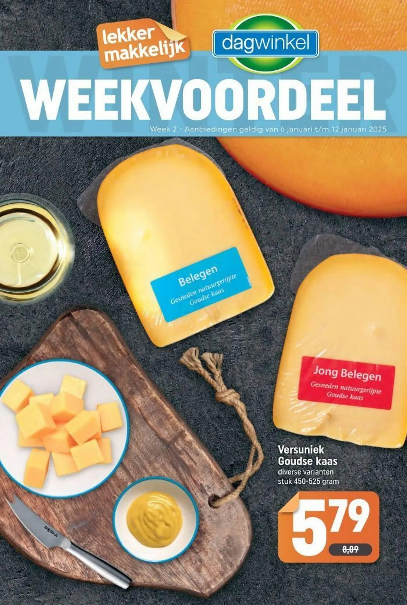 Dagwinkel folder van 6 januari tot 12 januari 2025 - Folder pagina 1