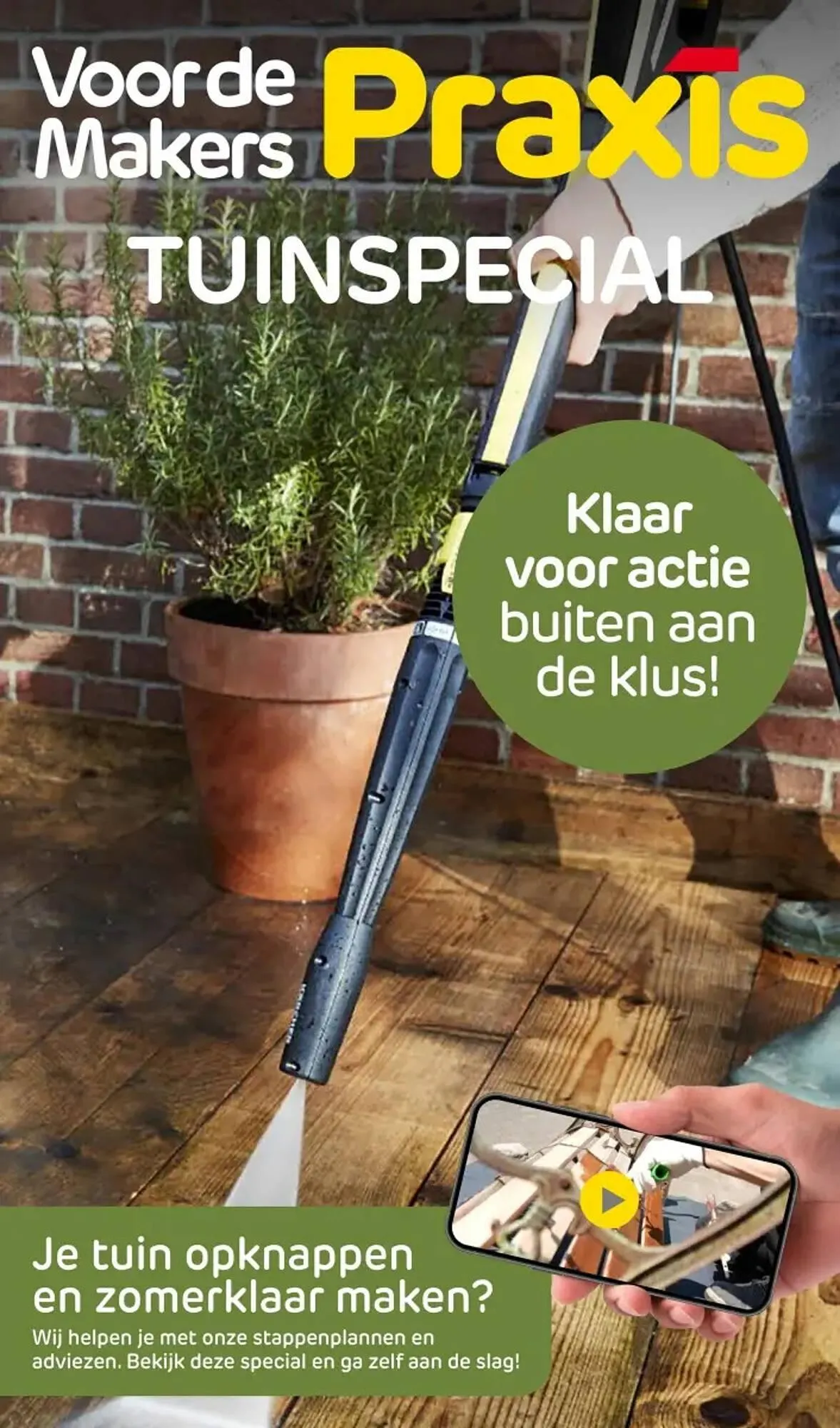 Praxis folder van 7 maart tot 31 augustus 2025 - Folder pagina 1