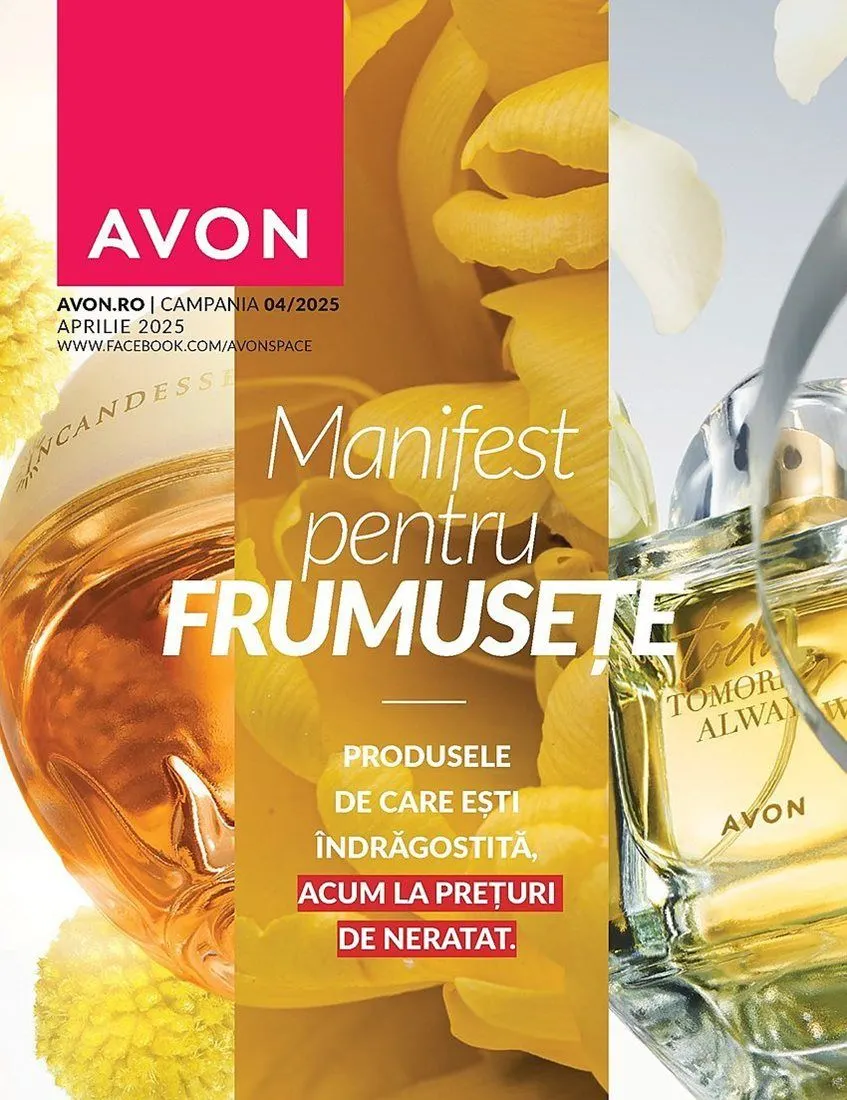 Catalog Avon Netarat de la 1 aprilie până la 30 aprilie 2025 - Revista Pagina 1
