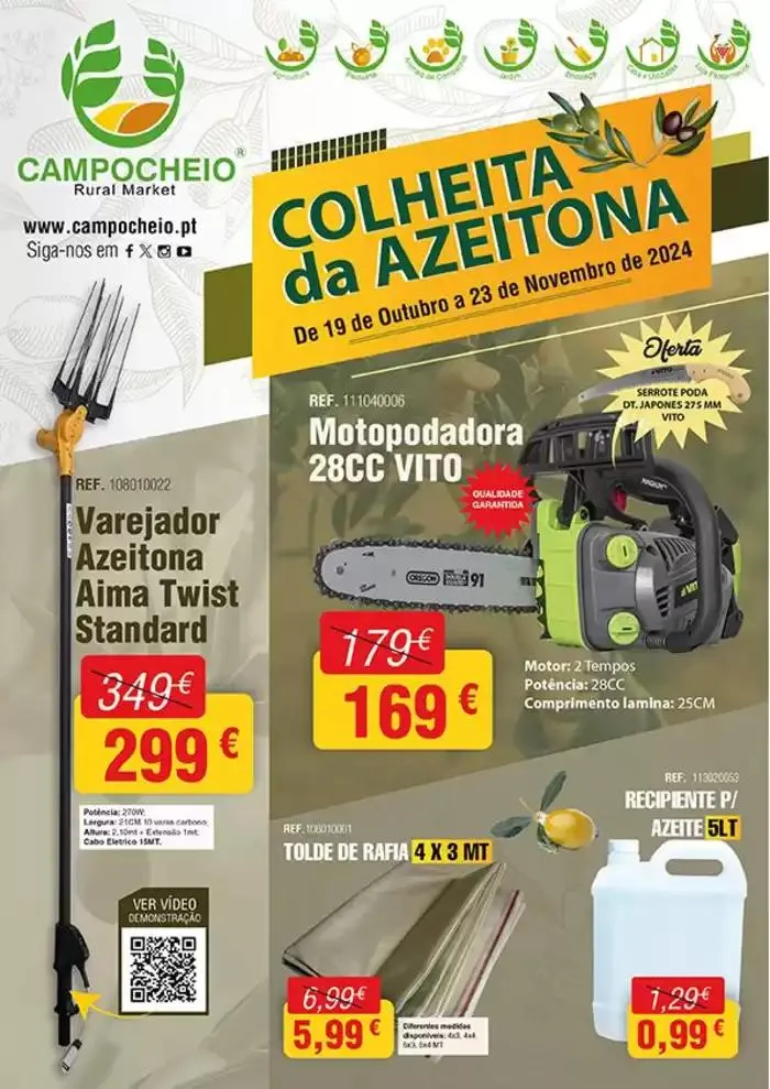 Folheto Folheto Olivicultura 2024 de 21 de outubro até 23 de novembro 2024 - Pagina 1