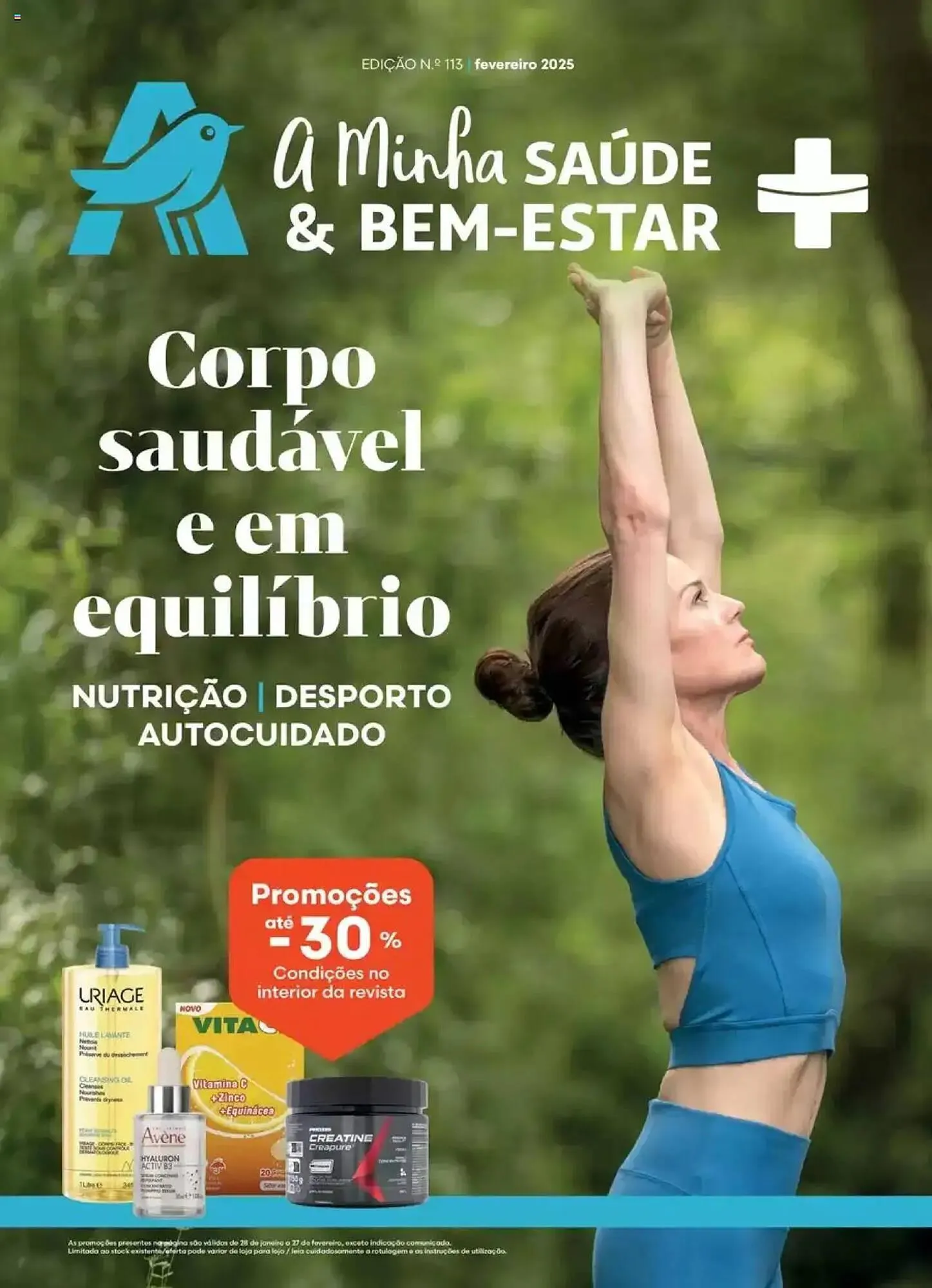 Folheto Folheto Auchan de 1 de fevereiro até 28 de fevereiro 2025 - Pagina 1