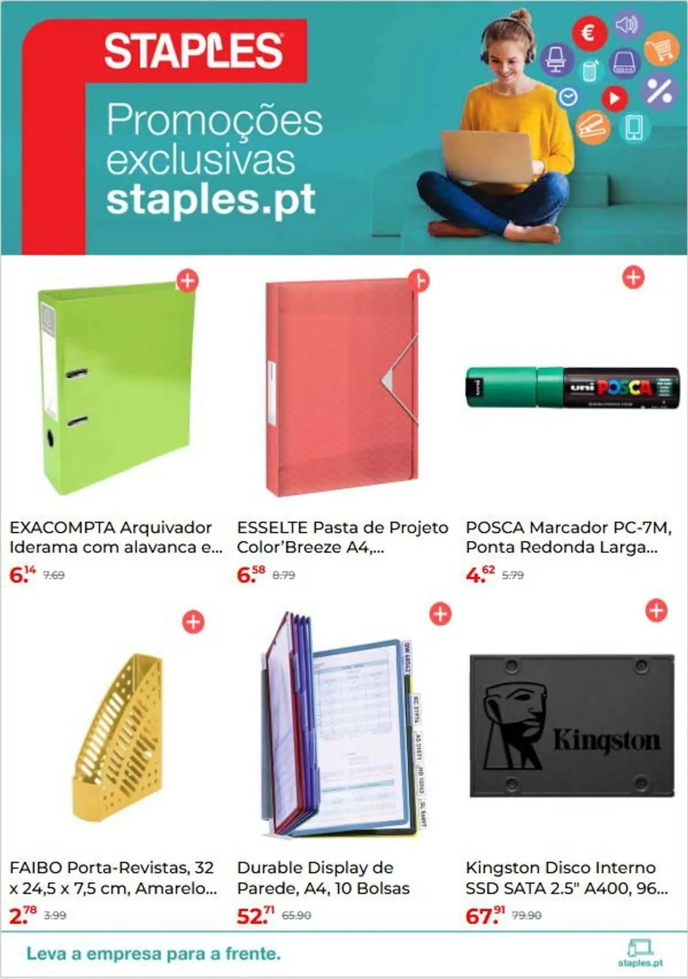 Folheto Staples - 1