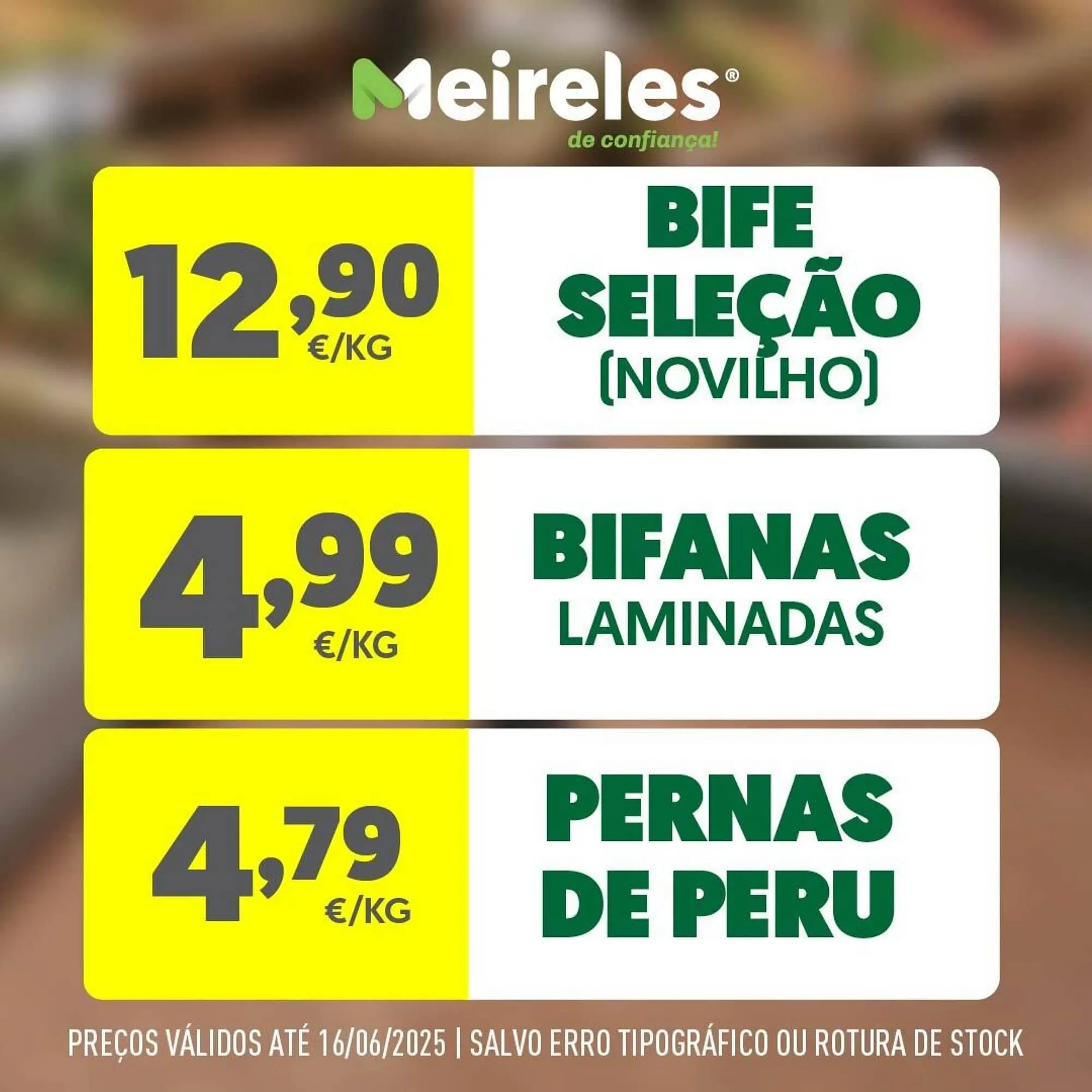 Folheto Carnes Meireles - 1