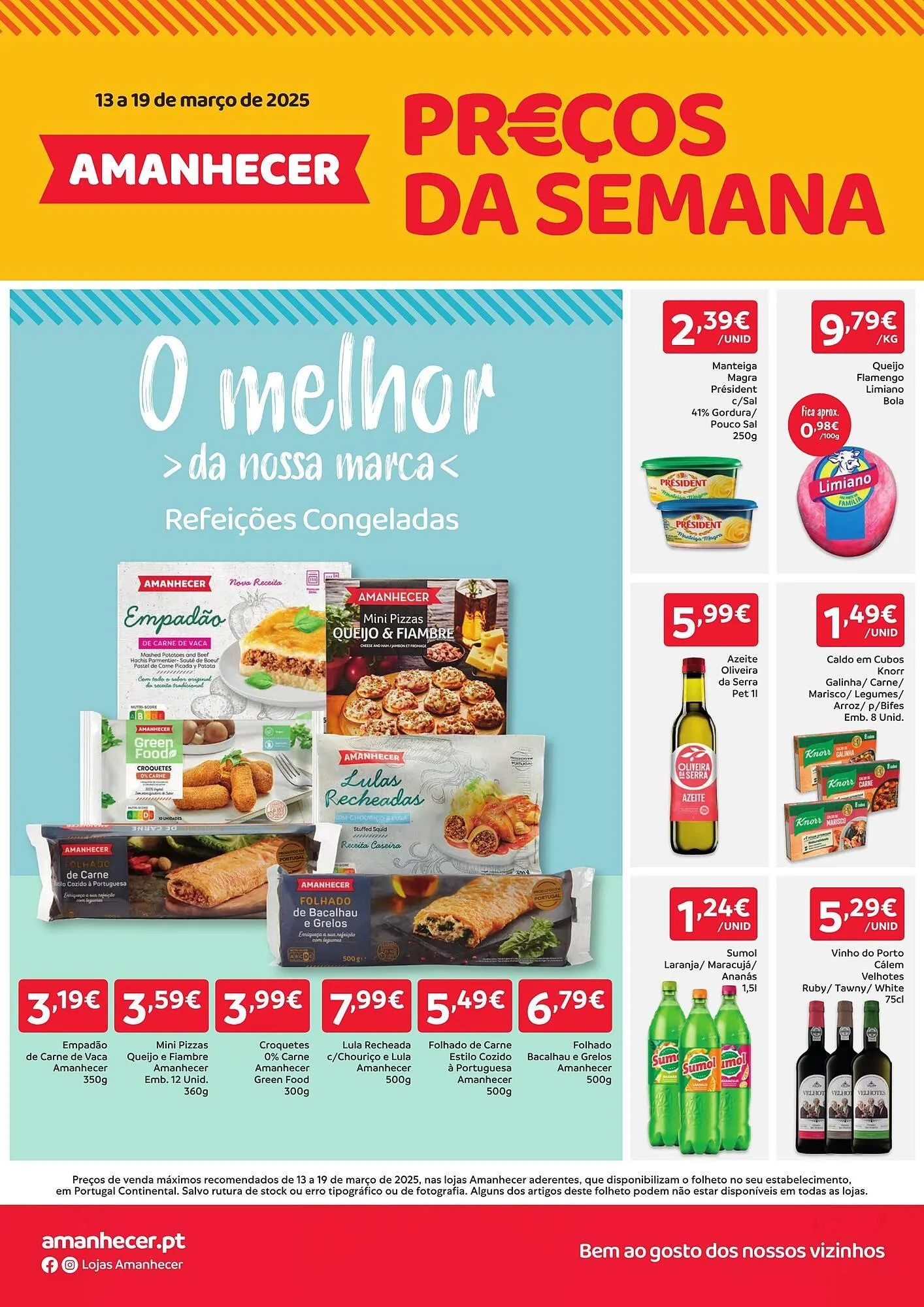 Folheto Folheto Amanhecer de 13 de março até 19 de março 2025 - Pagina 1