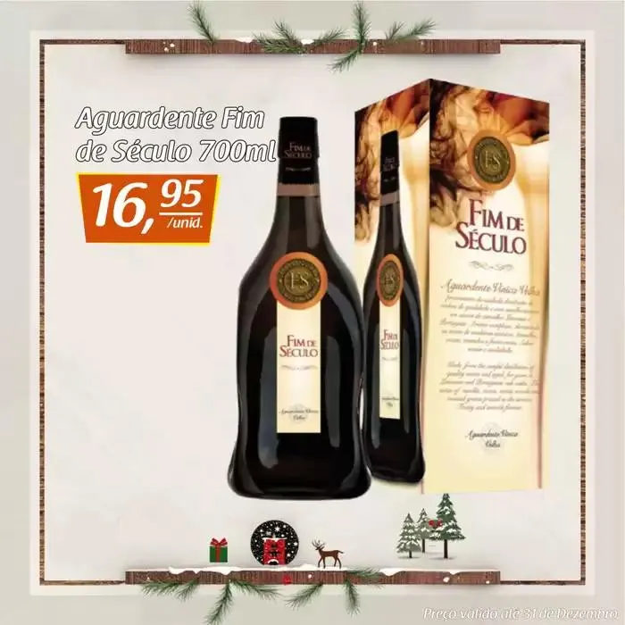 Preços válidos até 31 de Dezembro - 1