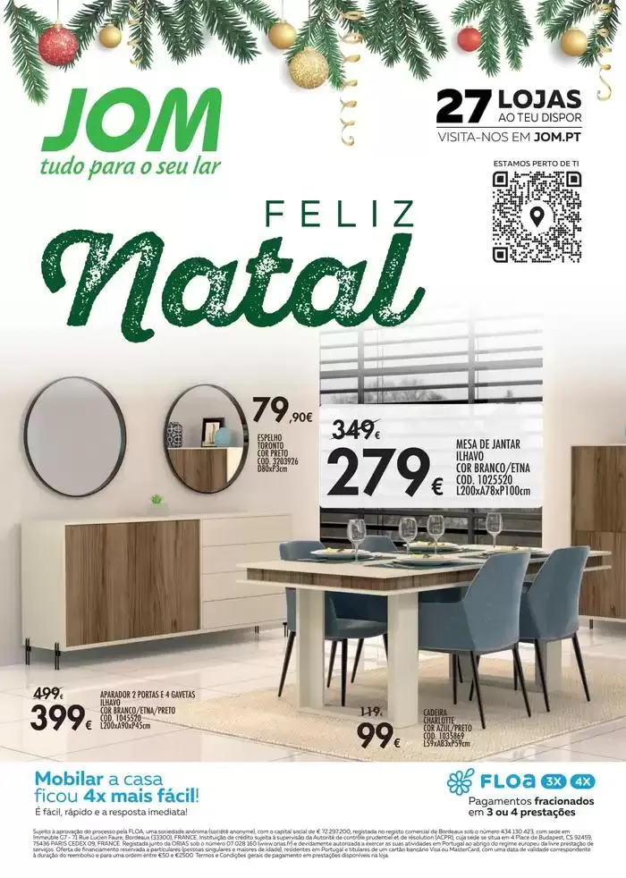 Folheto Ofertas especiais para si de 29 de novembro até 31 de dezembro 2024 - Pagina 1