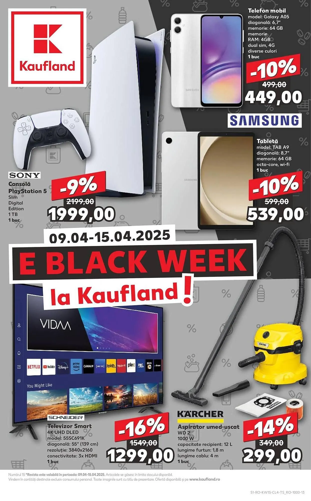 Catalog Catalog Kaufland de la 6 aprilie până la 15 aprilie 2025 - Revista Pagina 1