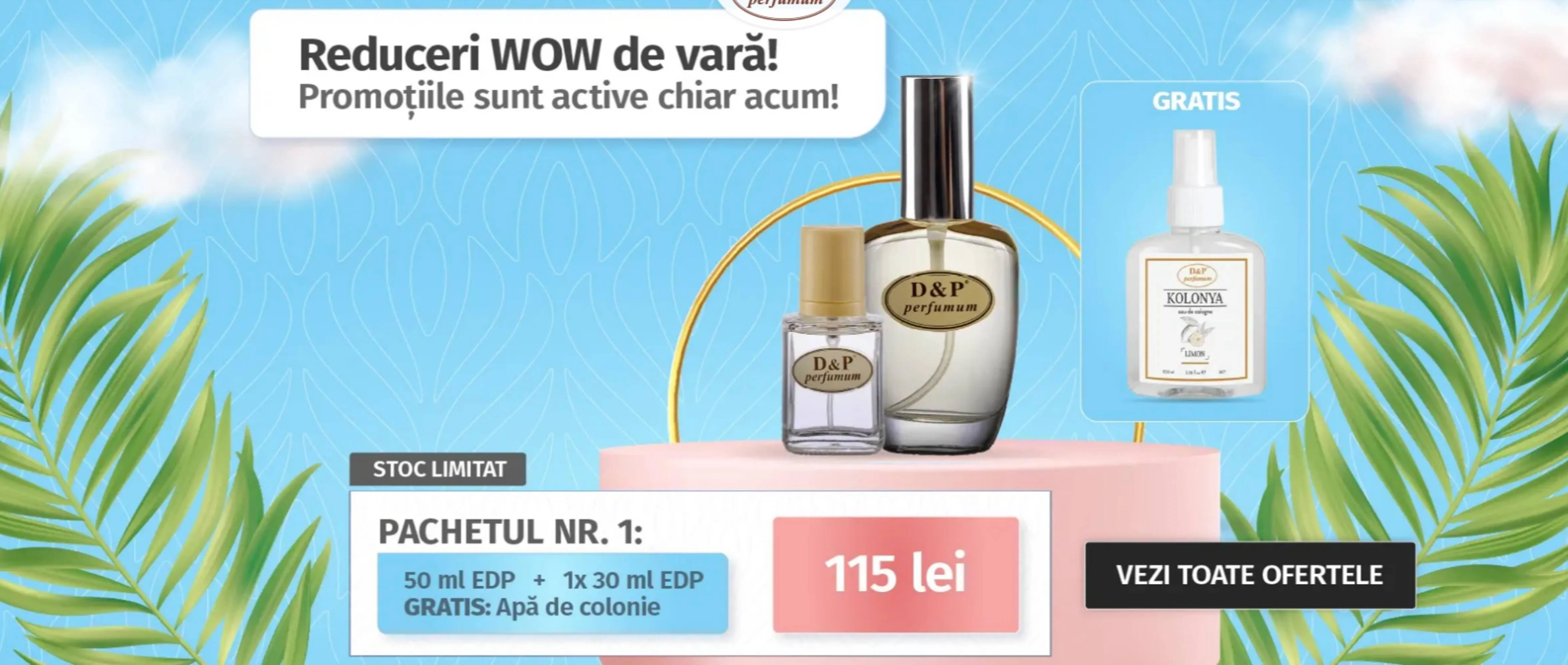 Catalog D&P Parfum catalog de la 15 august până la 28 august 2024 - Revista Pagina 1