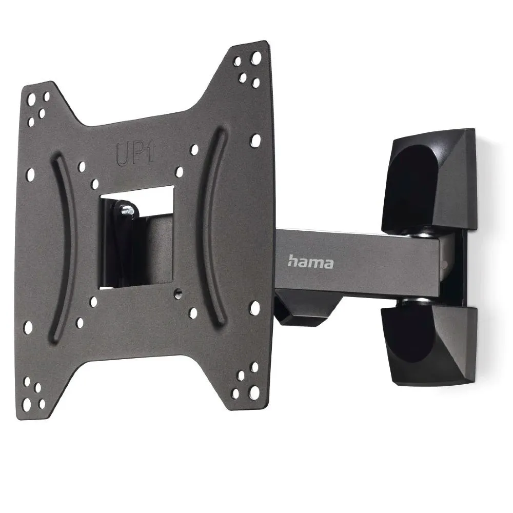 Suport TV de perete Hama, Pivotant, 19-48 inch, Negru