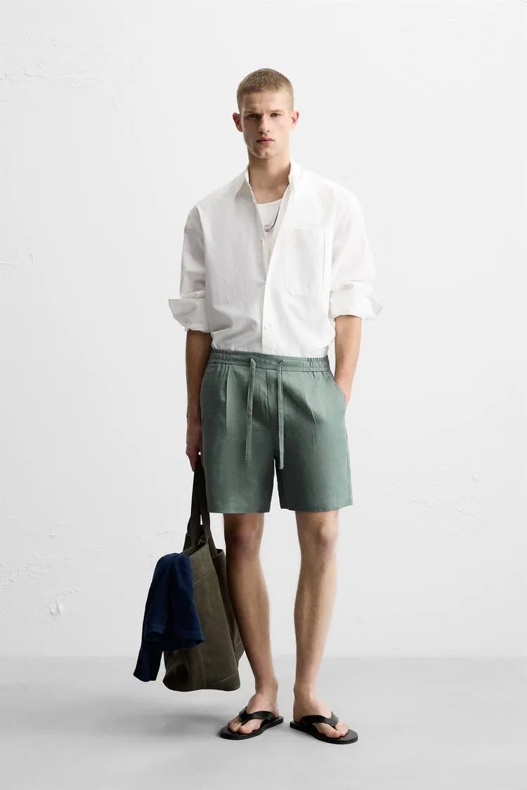 BERMUDE REGULAR FIT 100% IN