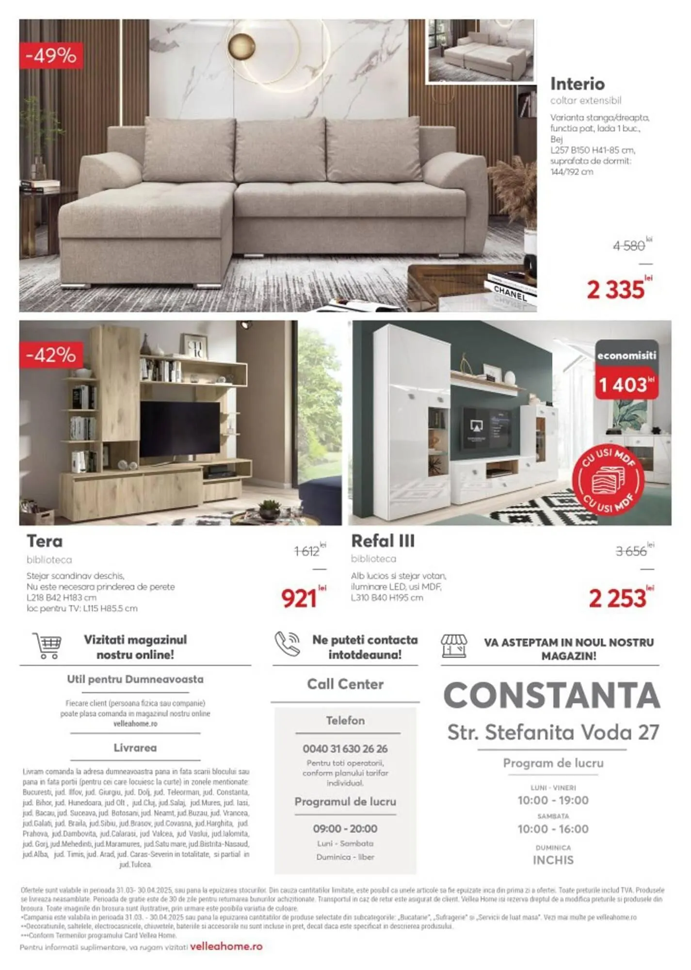 Catalog Catalog Mobila Videnov de la 31 martie până la 30 aprilie 2025 - Revista Pagina 12