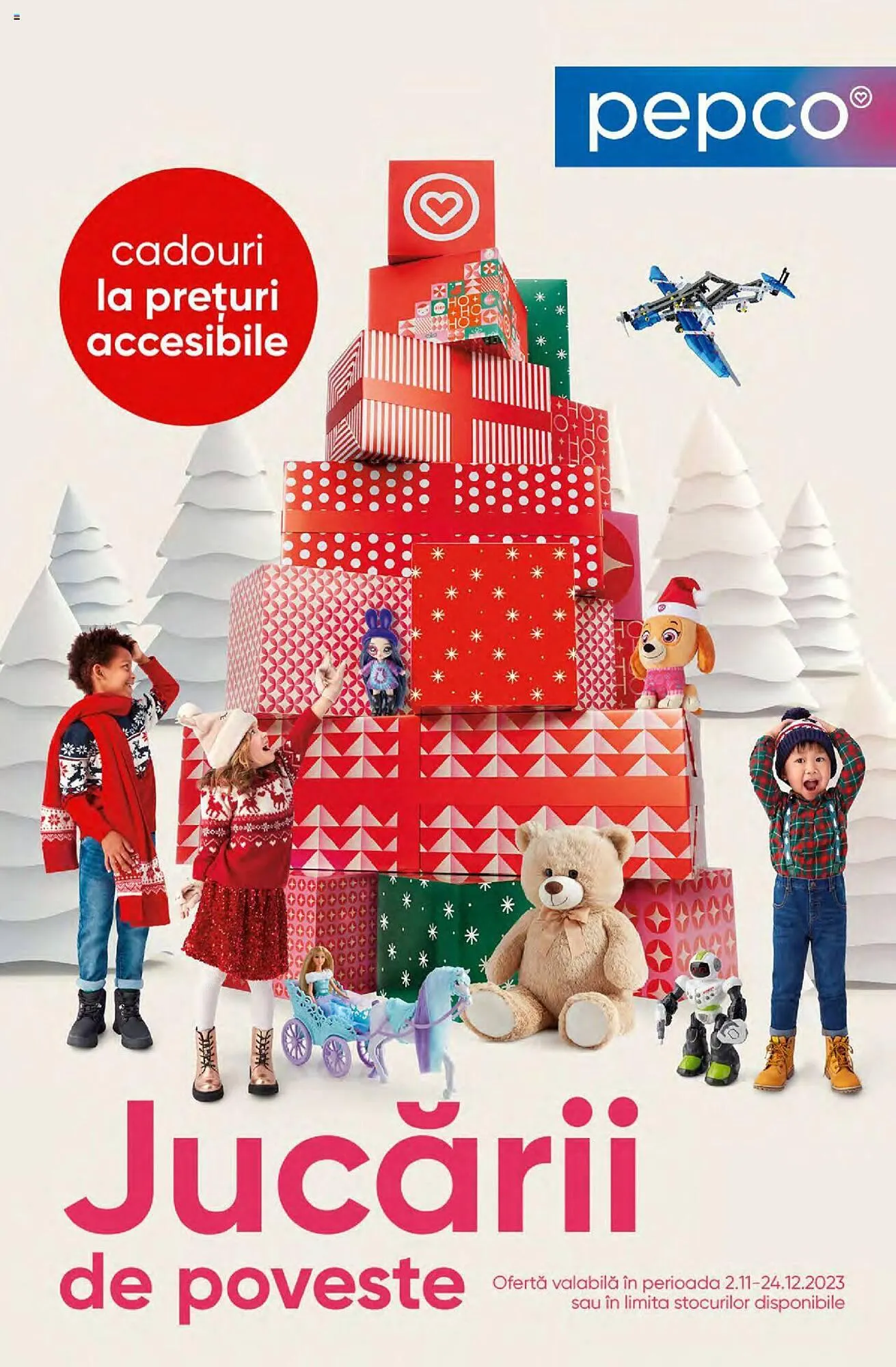 Catalog Pepco catalog de la 2 noiembrie până la 24 decembrie 2023 - Revista Pagina 1