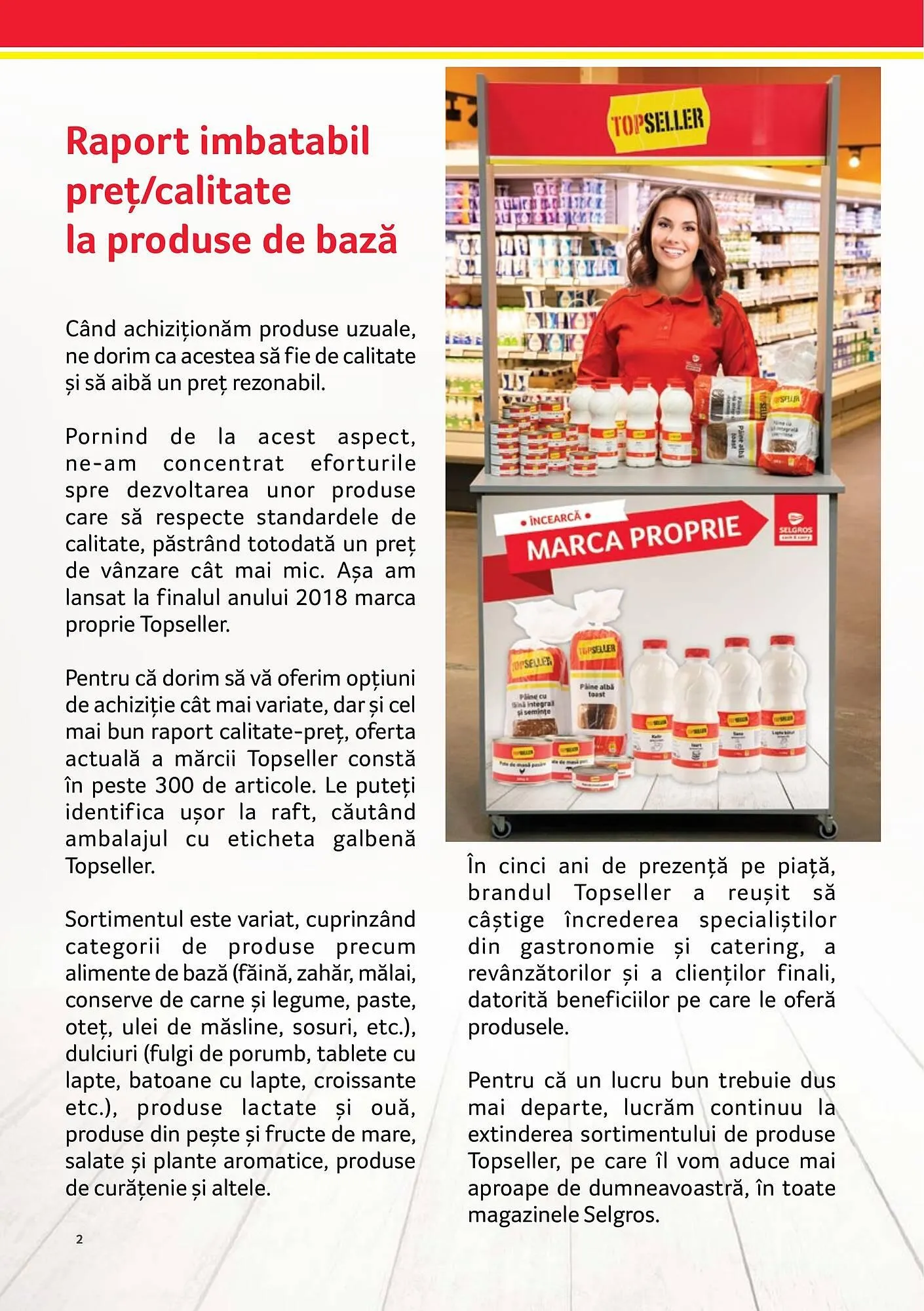 Catalog Catalog Selgros de la 9 ianuarie până la 19 februarie 2025 - Revista Pagina 2