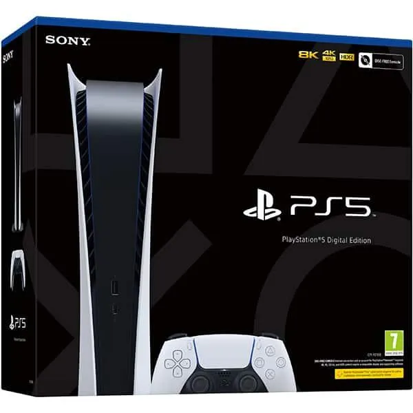 Consola PlayStation 5 (PS5) 825GB, Digital Edition, White