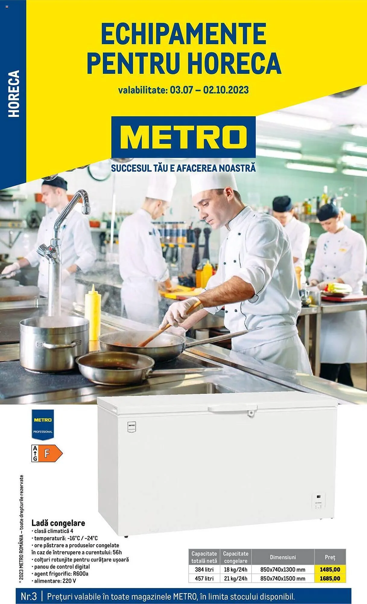 Catalog Metro catalog de la 3 iulie până la 2 octombrie 2023 - Revista Pagina 1