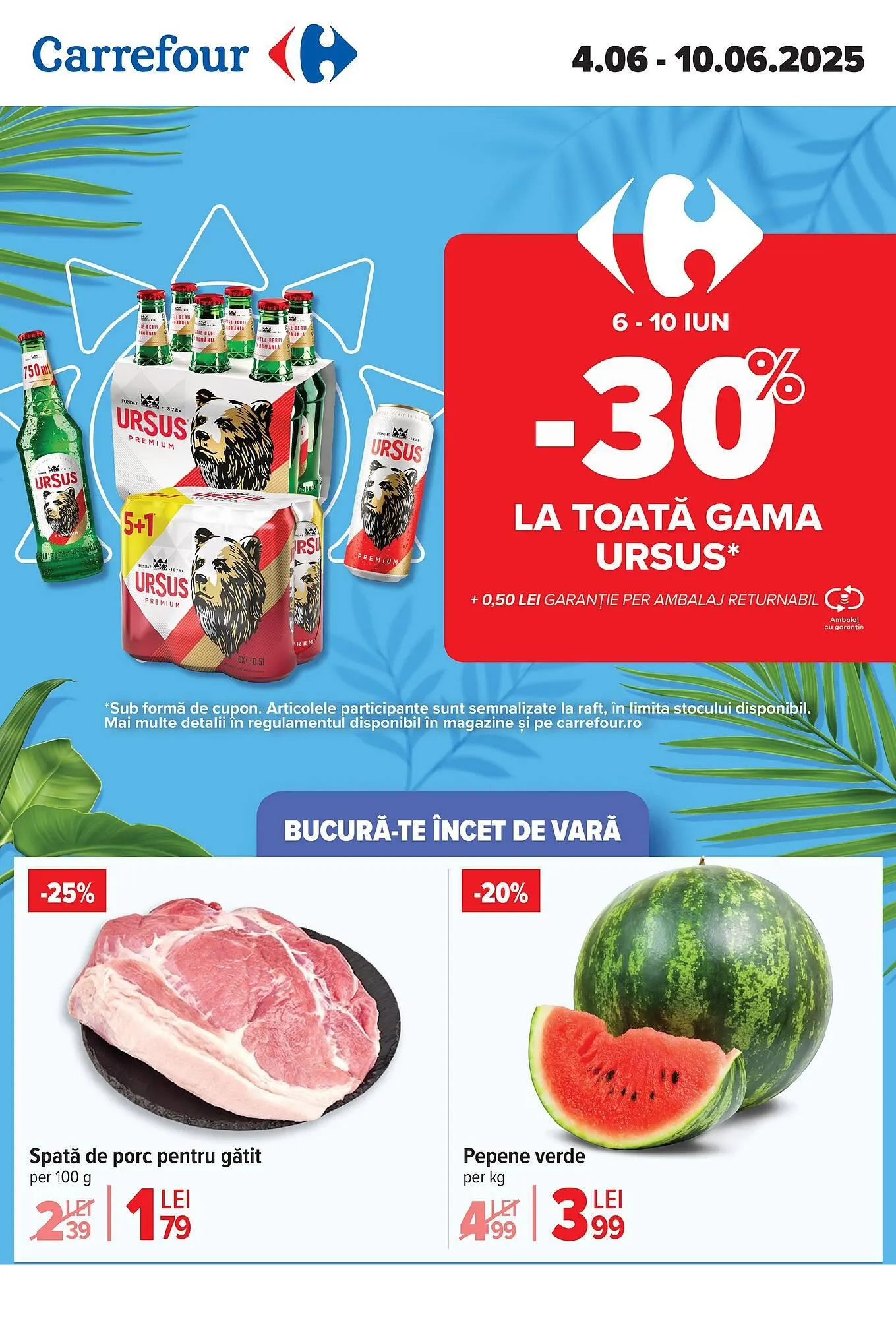 Catalog Catalog Carrefour de la 4 iunie până la 10 iunie 2025 - Revista Pagina 1