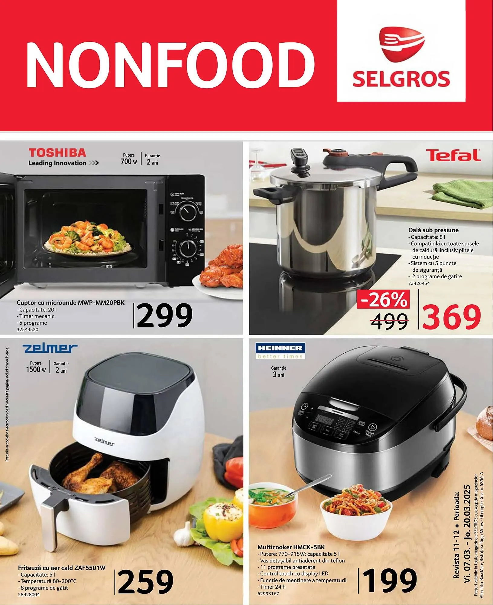 Catalog Catalog Selgros de la 7 martie până la 20 martie 2025 - Revista Pagina 1