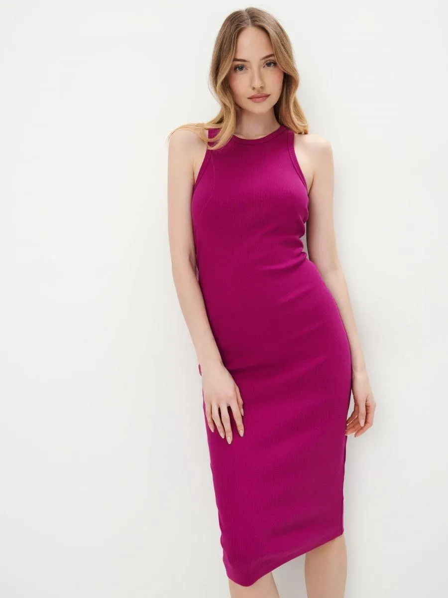 Rochie midi din bumbac