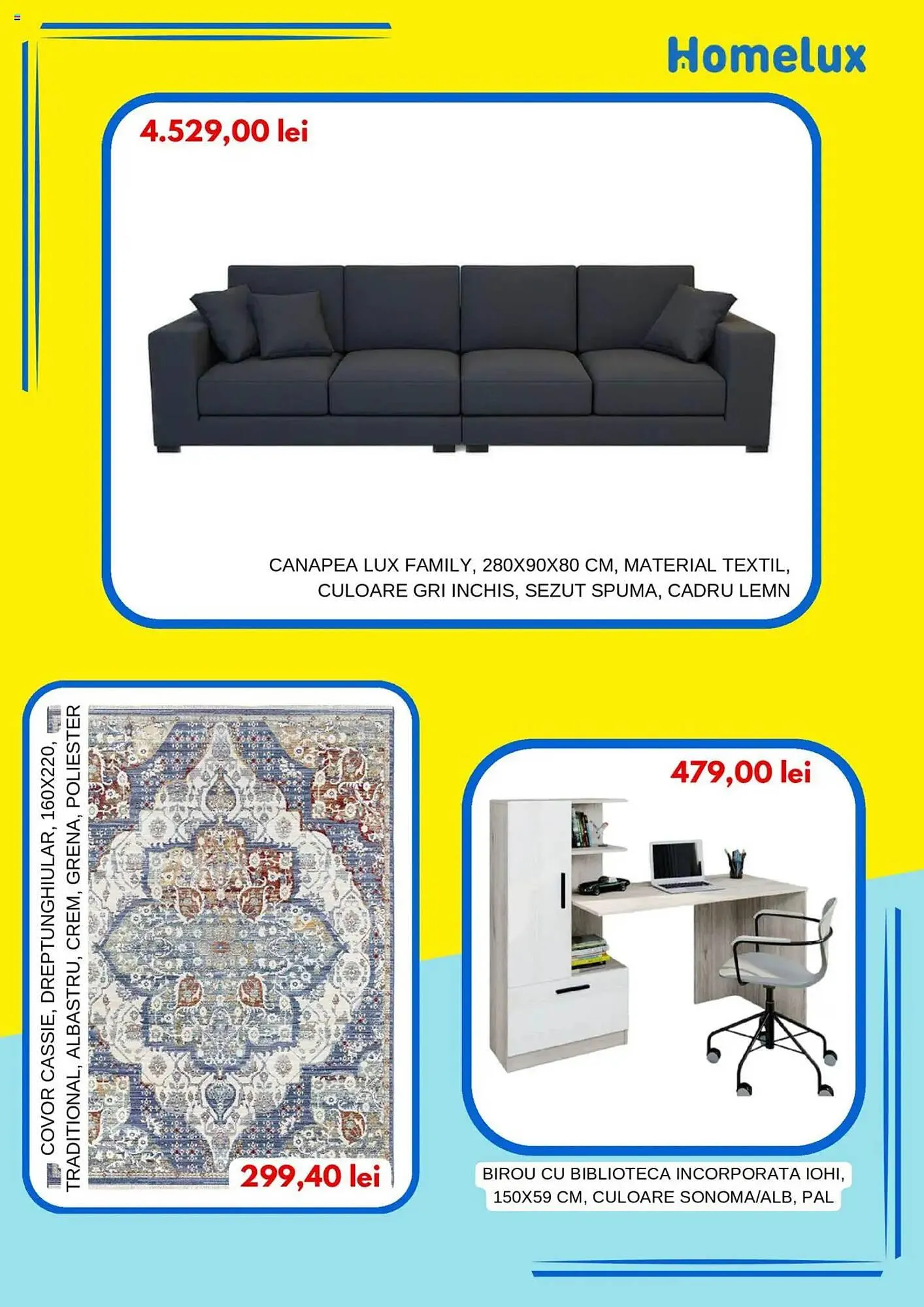 Catalog Catalog Homelux de la 1 mai până la 4 iunie 2025 - Revista Pagina 2