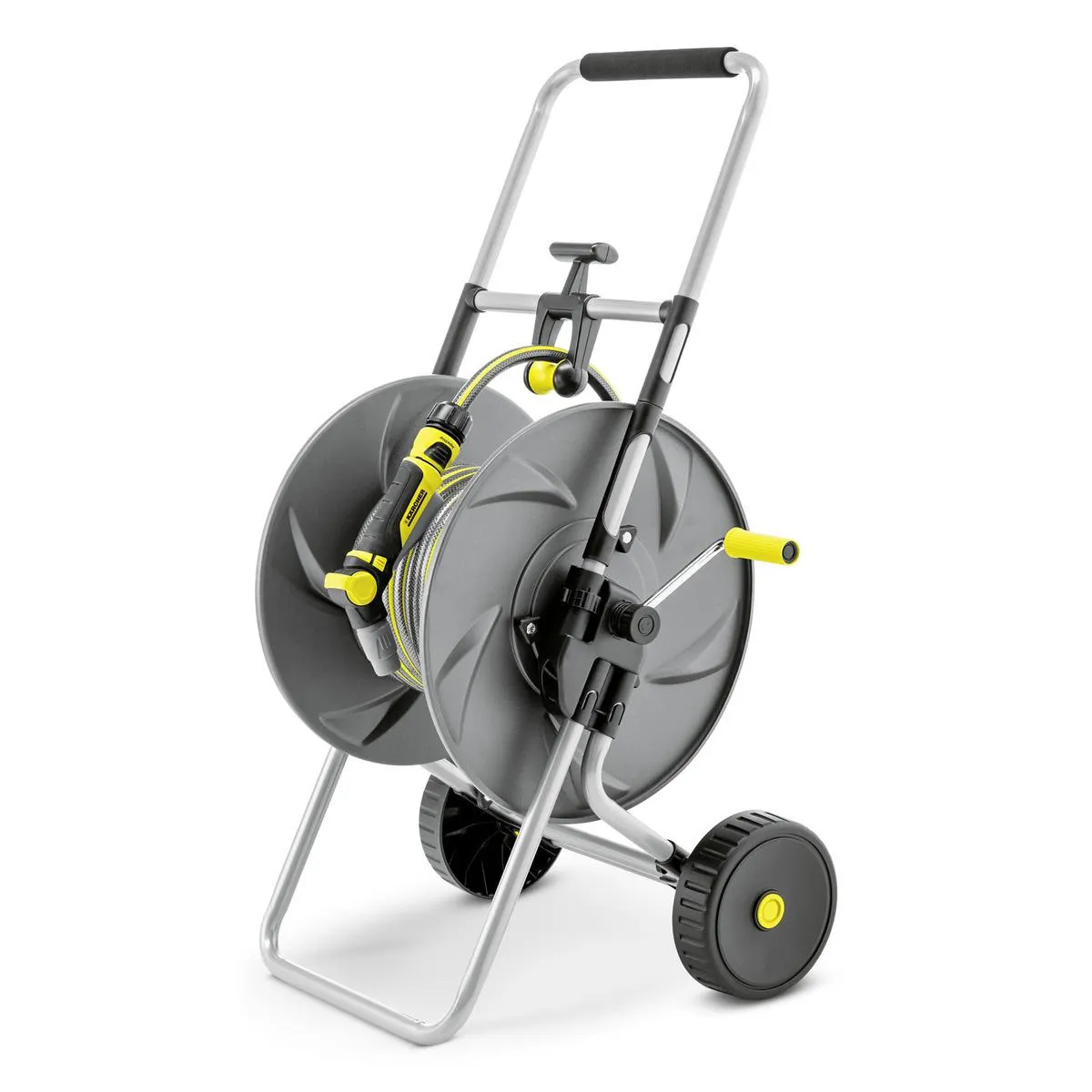 Carucior metalic pentru furtun HT 80 M / Set