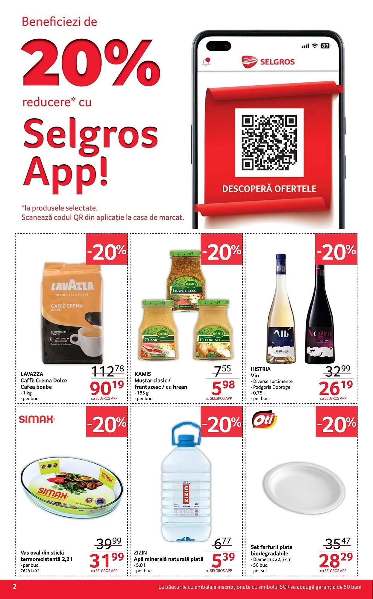 Catalog Catalog Selgros de la 18 aprilie până la 1 mai 2025 - Revista Pagina 2