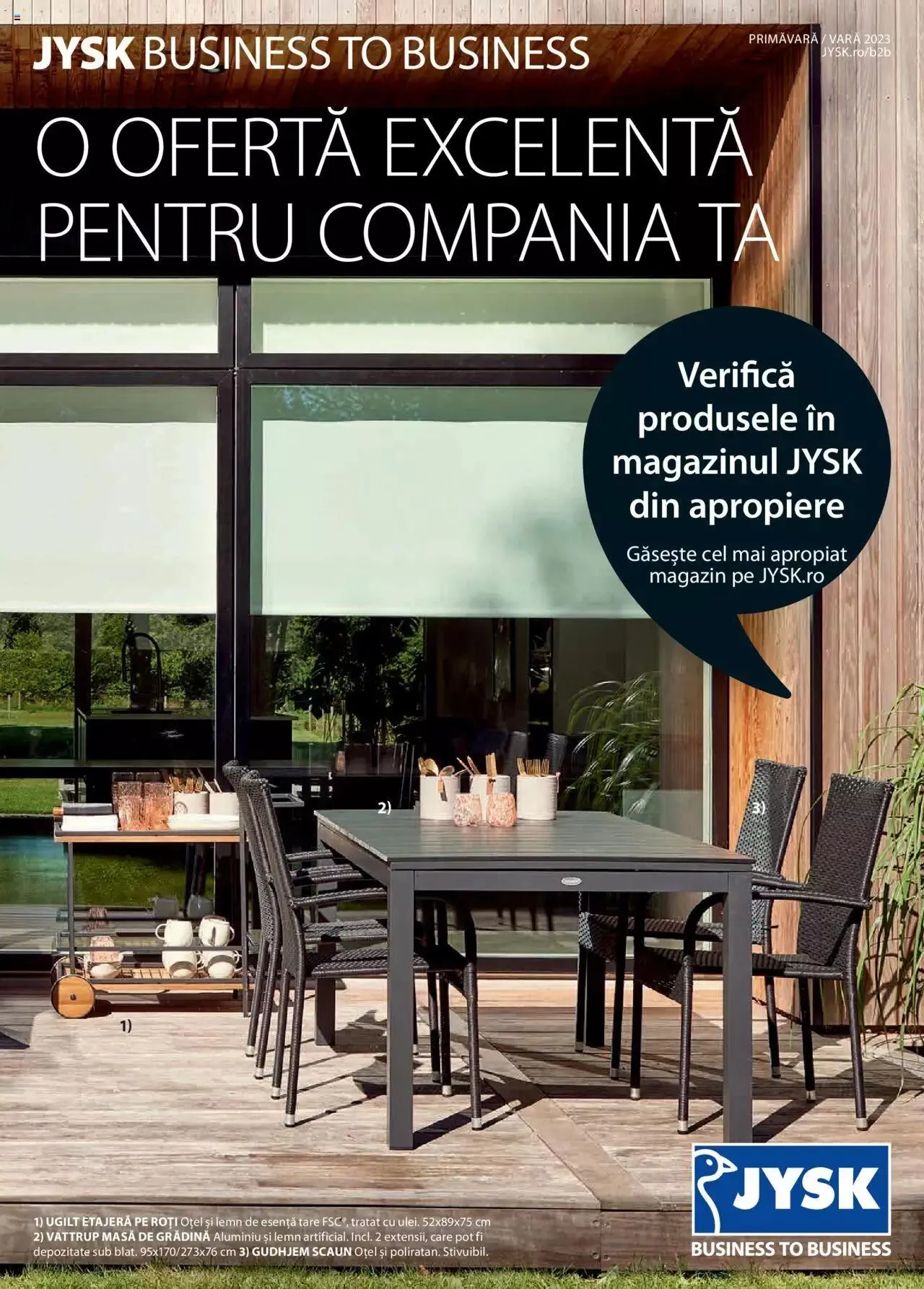 Catalog JYSK catalog - Business to business de la 1 martie până la 31 decembrie 2023 - Revista Pagina 1