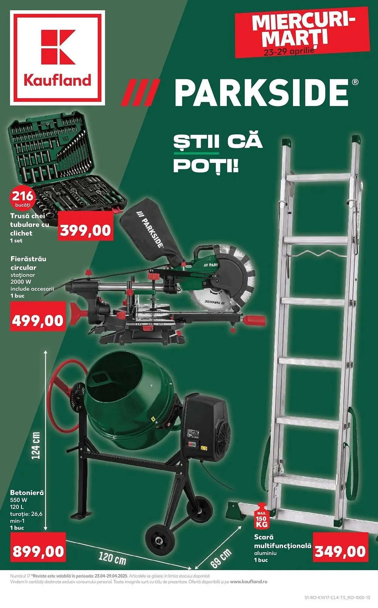Catalog Catalog Kaufland de la 23 aprilie până la 29 aprilie 2025 - Revista Pagina 1
