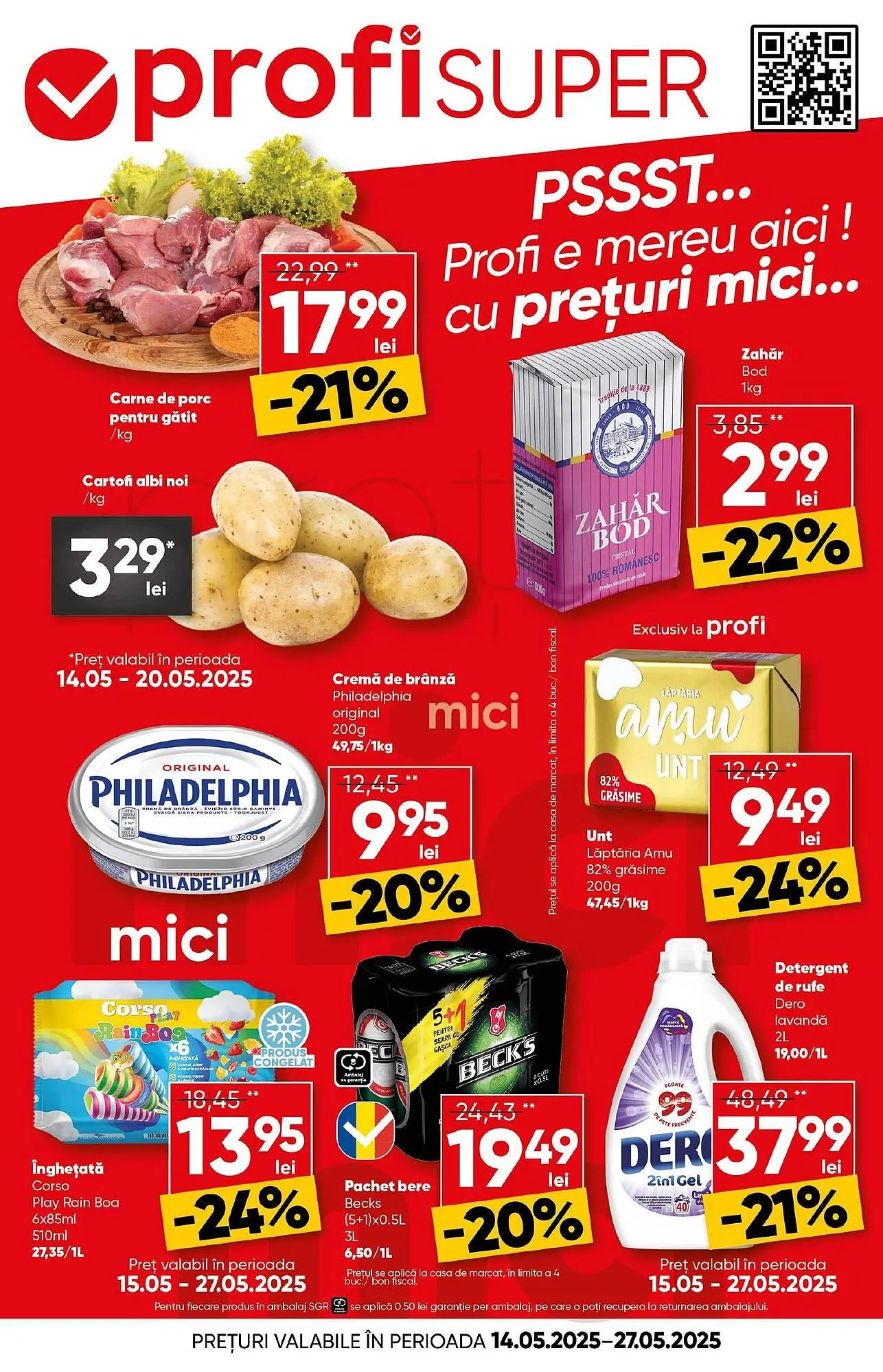 Catalog Catalog PROFI de la 14 mai până la 27 mai 2025 - Revista Pagina 1