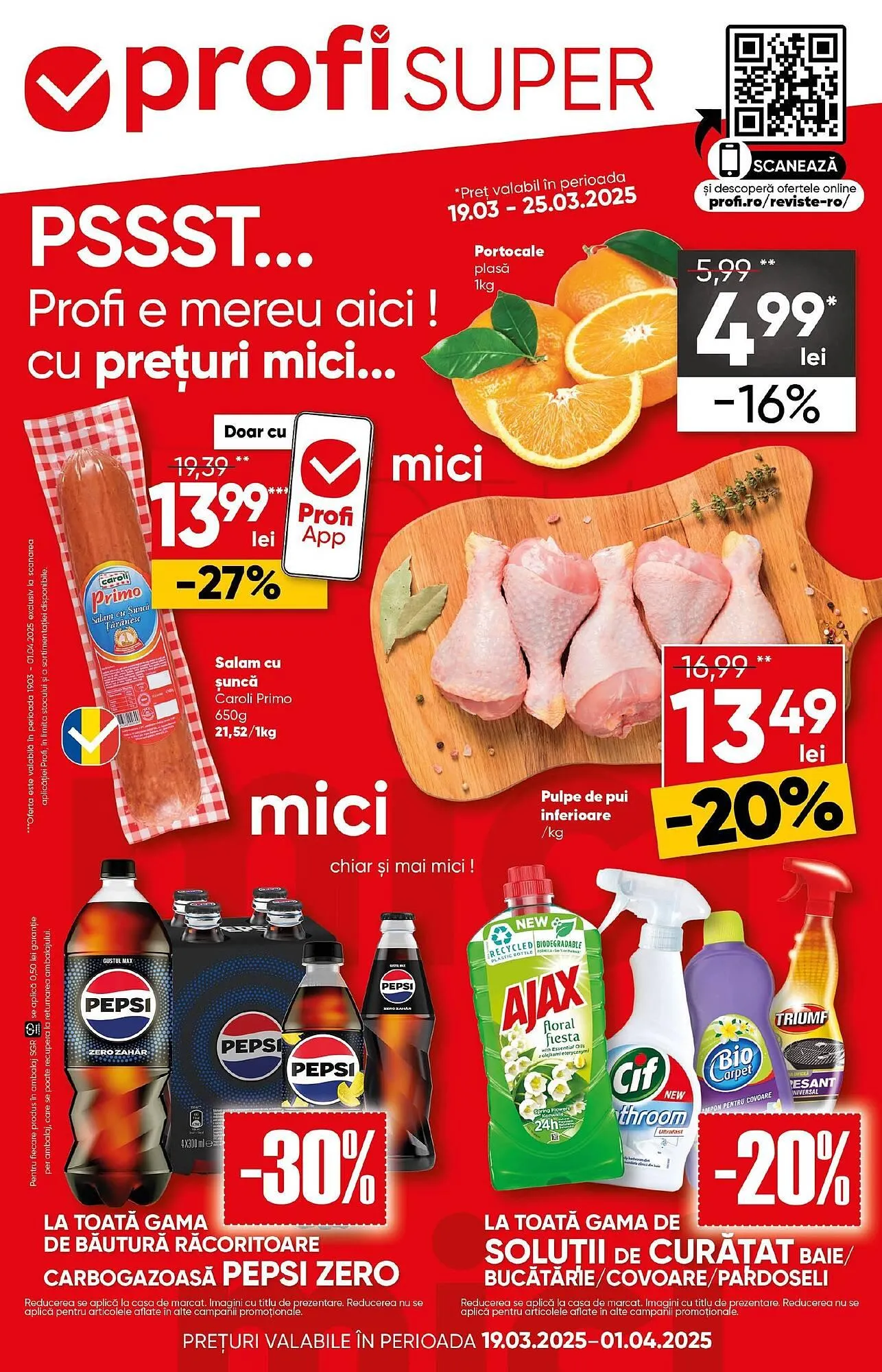 Catalog Catalog PROFI de la 19 martie până la 1 aprilie 2025 - Revista Pagina 1