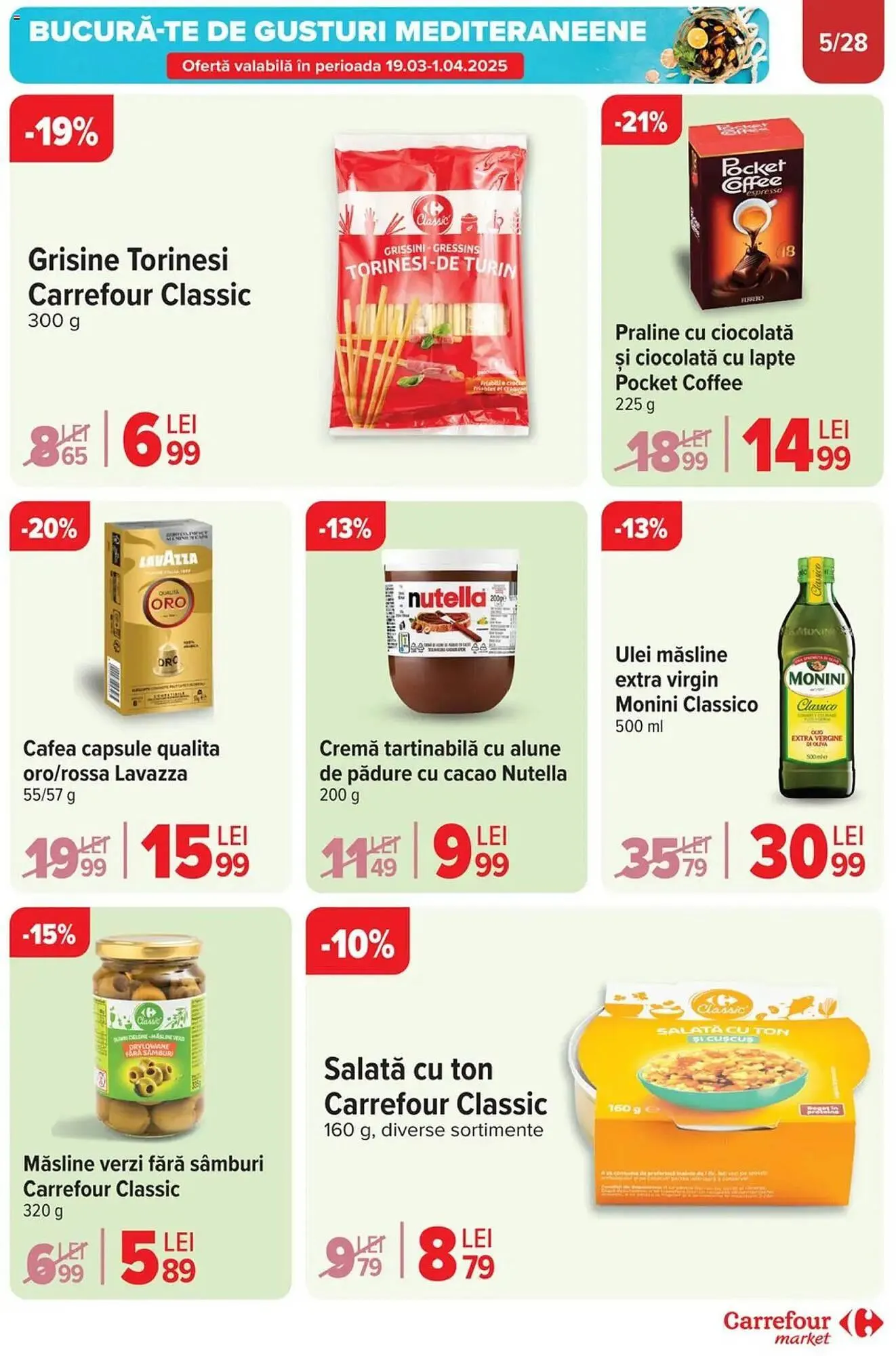 Catalog Catalog Carrefour Market de la 26 martie până la 1 aprilie 2025 - Revista Pagina 5
