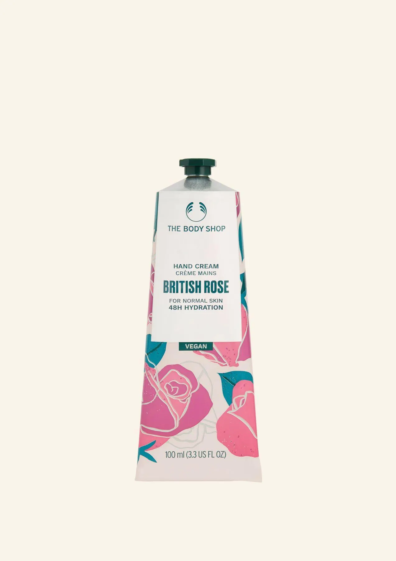 Crema pentru maini British Rose 100ml