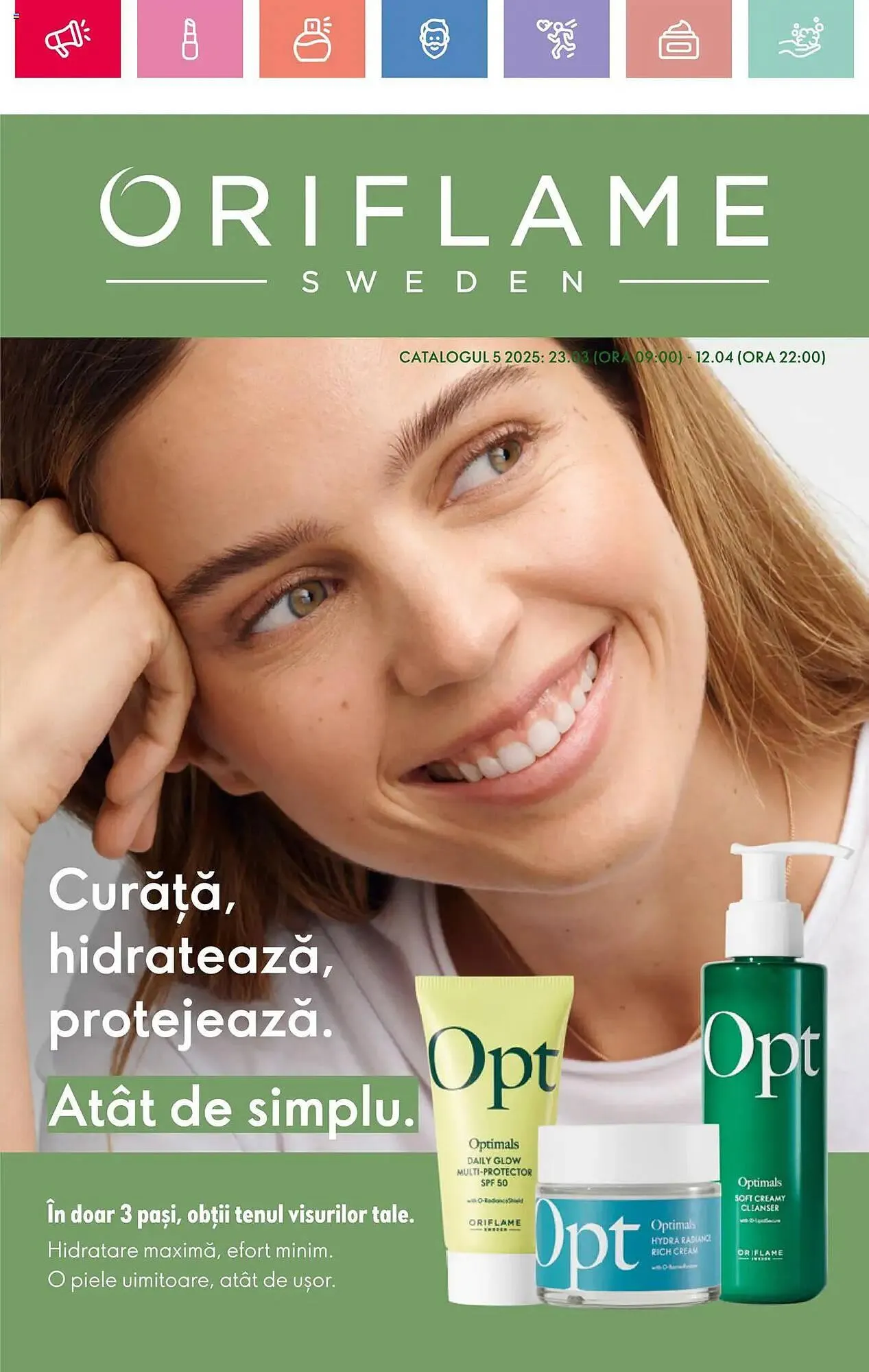 Catalog Catalog Oriflame de la 23 martie până la 12 aprilie 2025 - Revista Pagina 1
