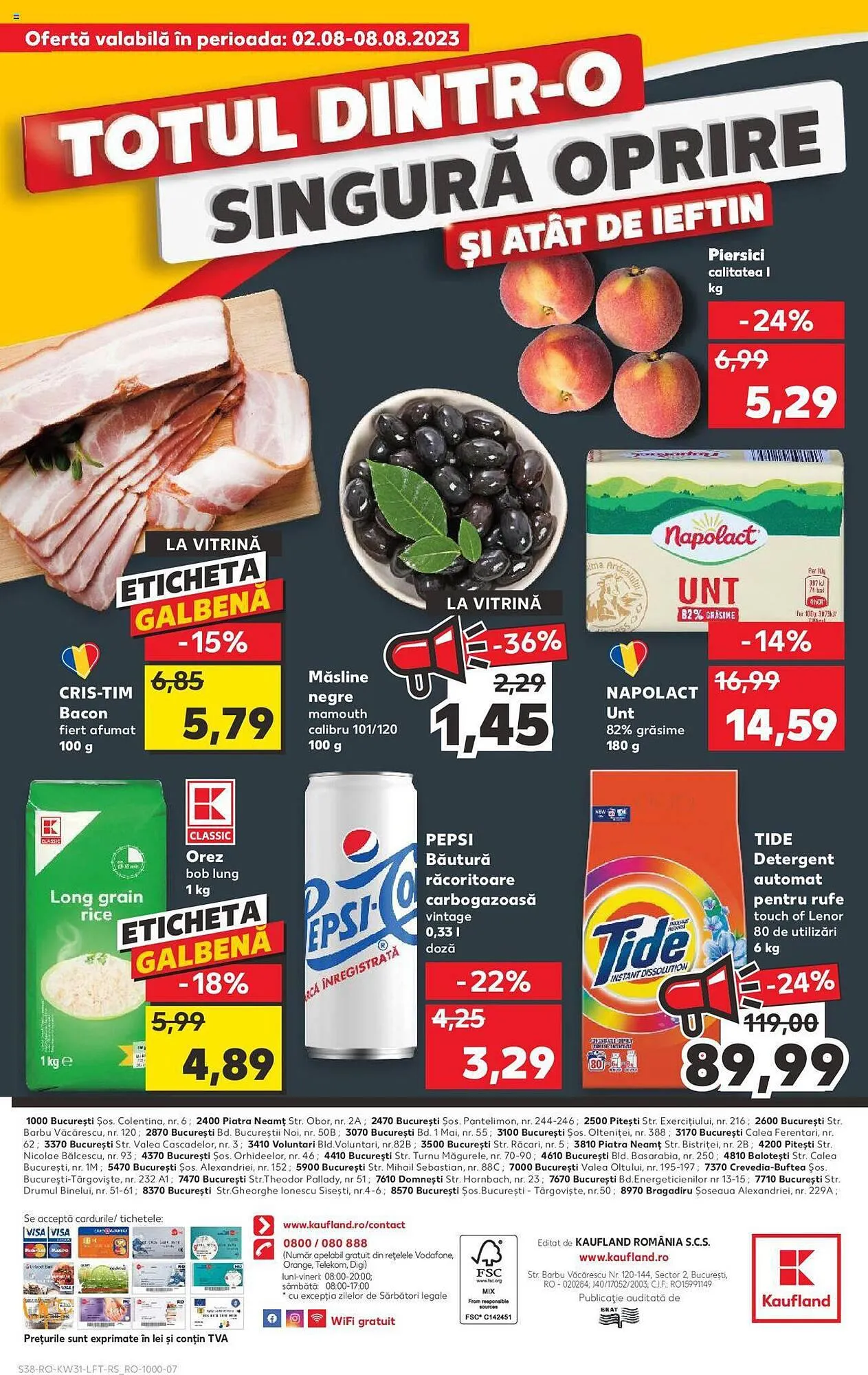 Catalog Kaufland catalog de la 2 august până la 8 august 2023 - Revista Pagina 38