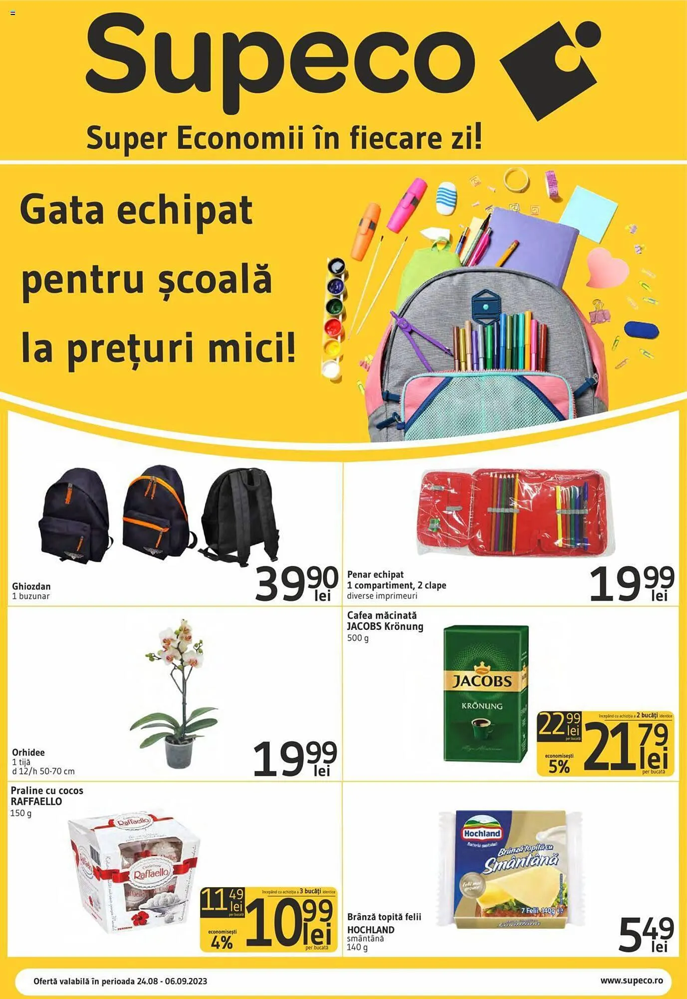 Catalog Supeco catalog de la 24 august până la 6 septembrie 2023 - Revista Pagina 1