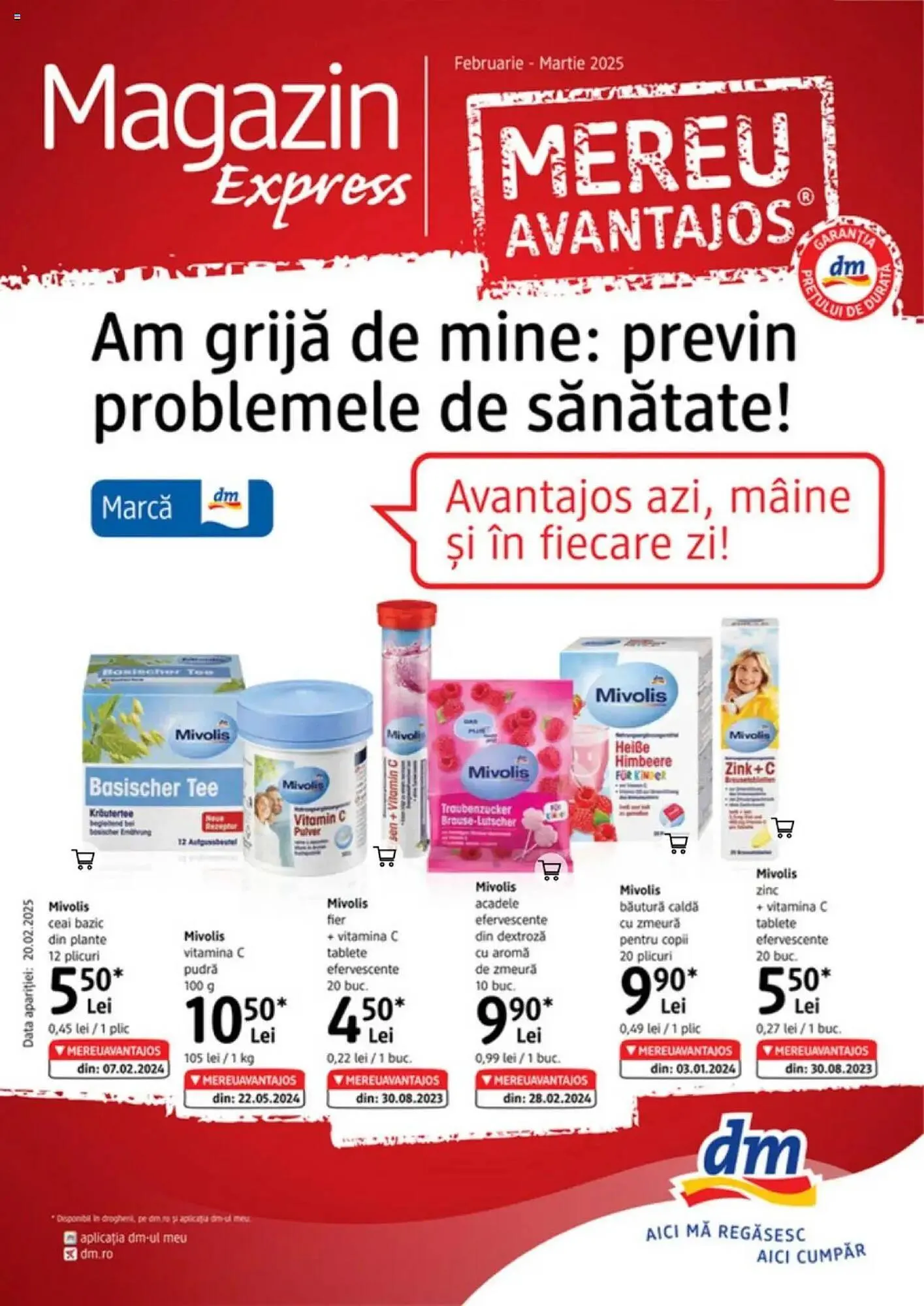 Catalog Catalog DM de la 20 februarie până la 18 martie 2025 - Revista Pagina 1