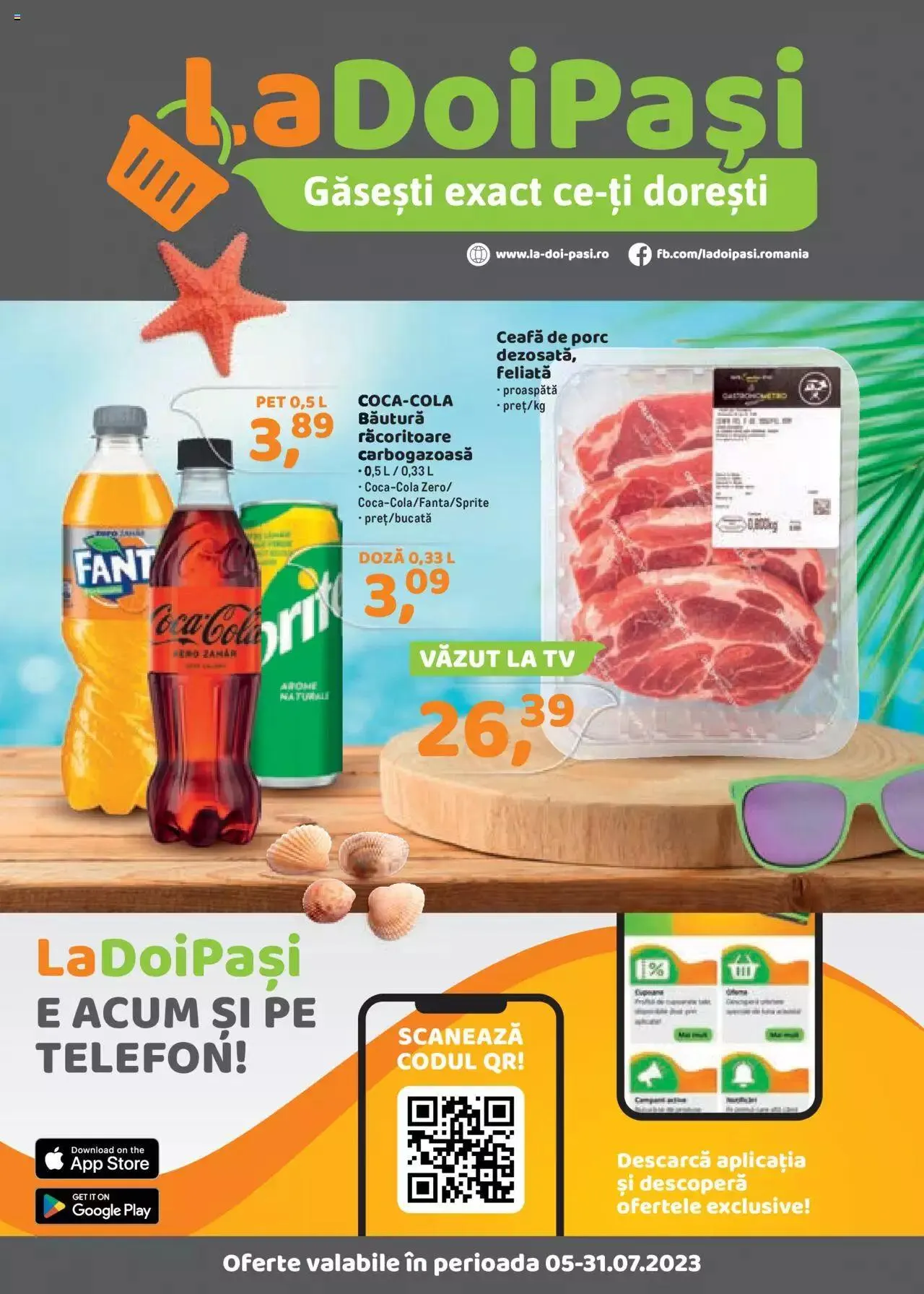 Catalog Catalog LaDoiPași de la 5 iulie până la 31 iulie 2023 - Revista Pagina 1