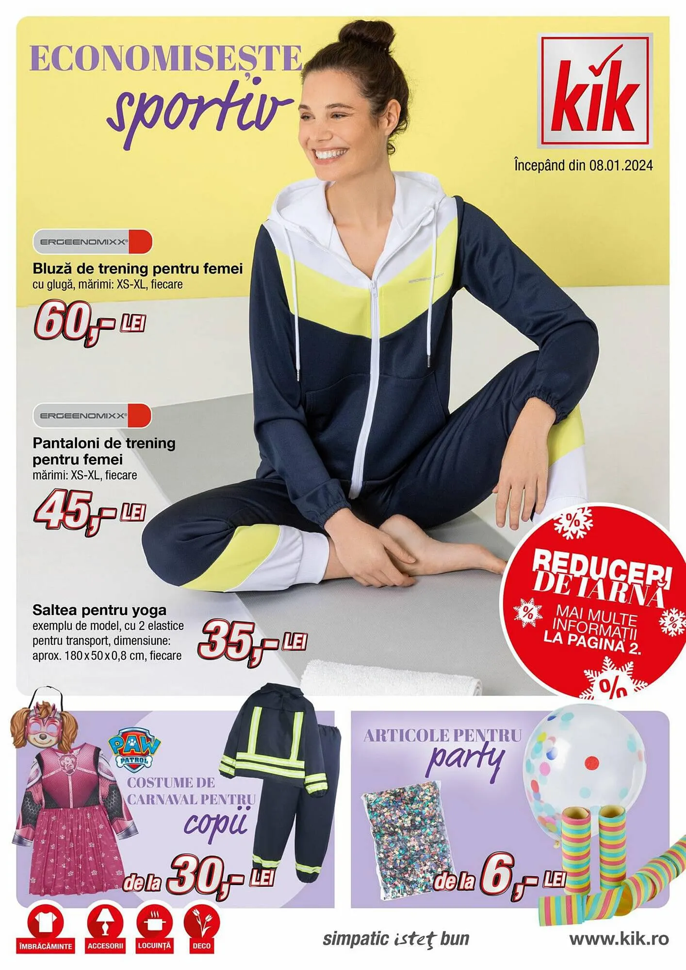 Catalog Kik catalog de la 8 ianuarie până la 31 ianuarie 2024 - Revista Pagina 