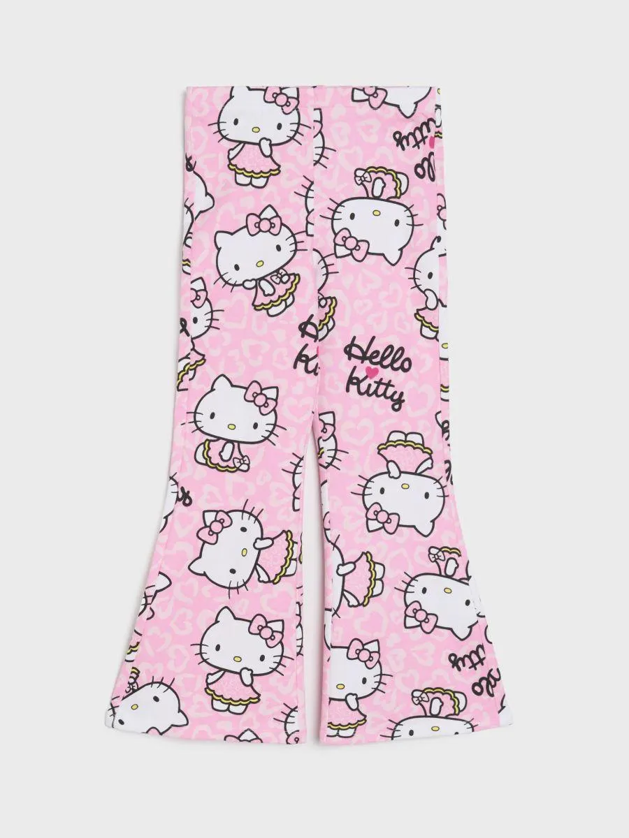 Pantaloni cu Hello Kitty